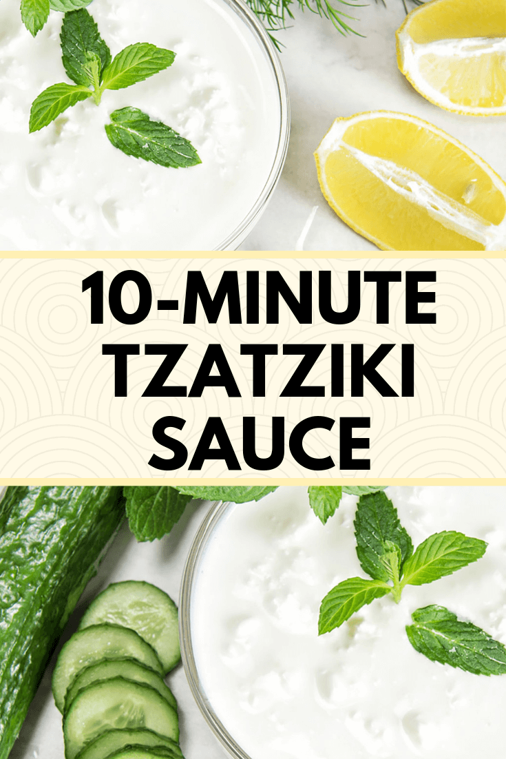 10-Minute Tzatziki Sauce