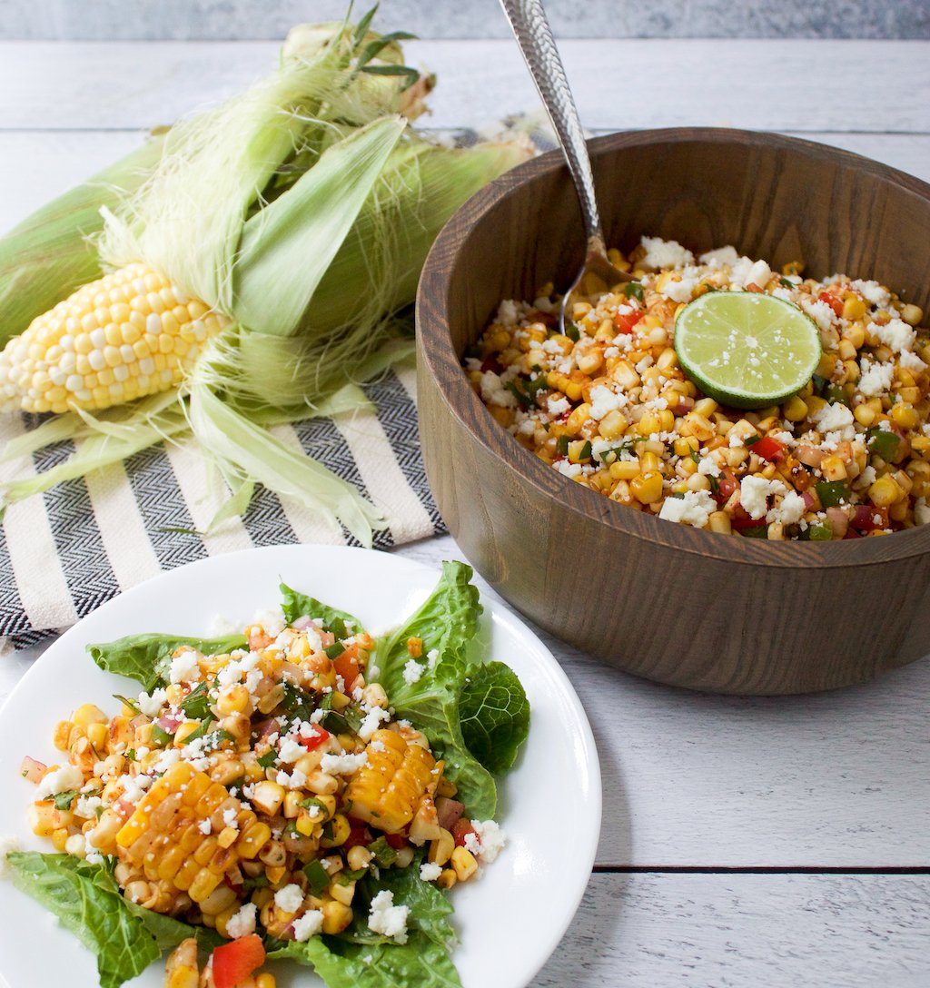 Elote Salad or Mexican Street Corn Salad