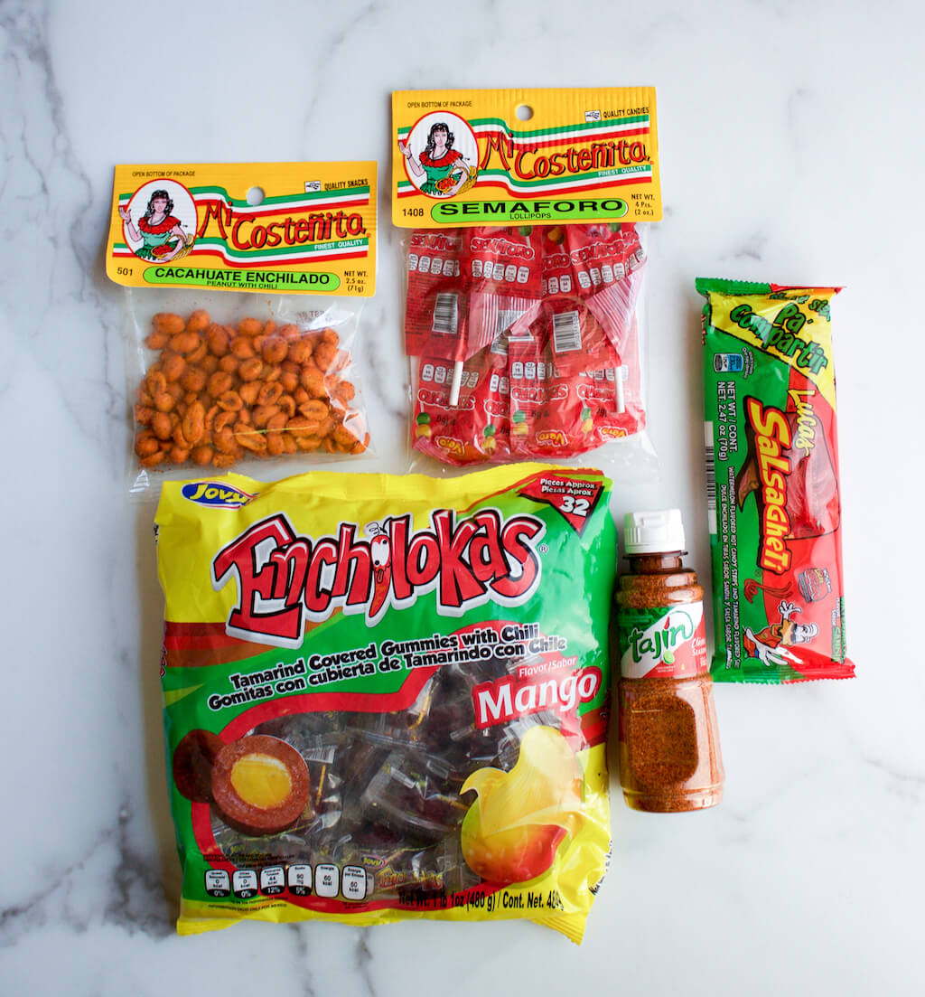 Mexican candy for Sandia Loca