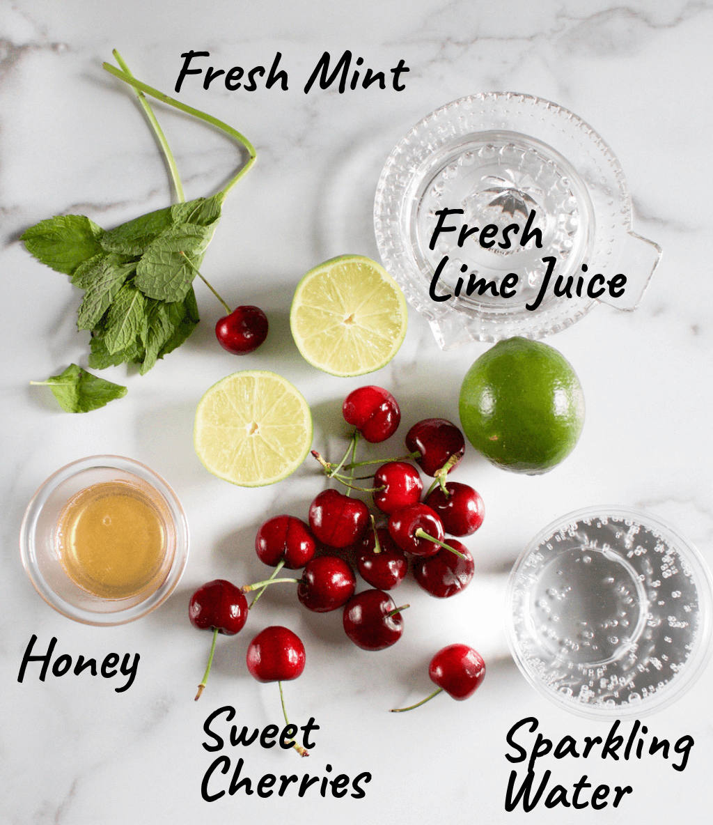 Cherry & Lime Slushie Recipe | No Added Sugar - The Produce Moms