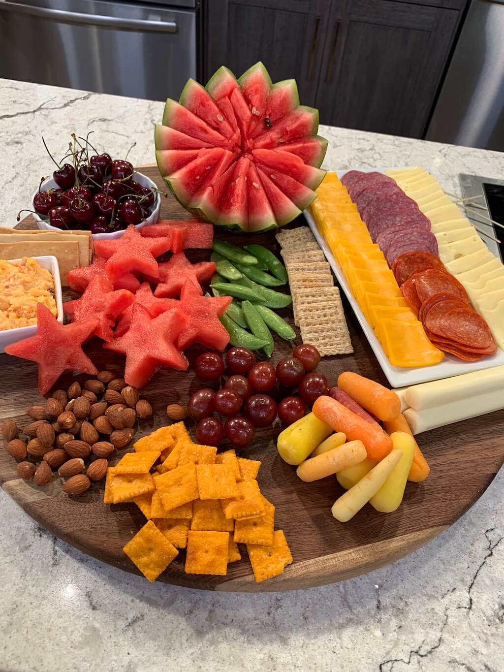 Kid-Friendly Grazing Board / Watermelon Charcuterie Board