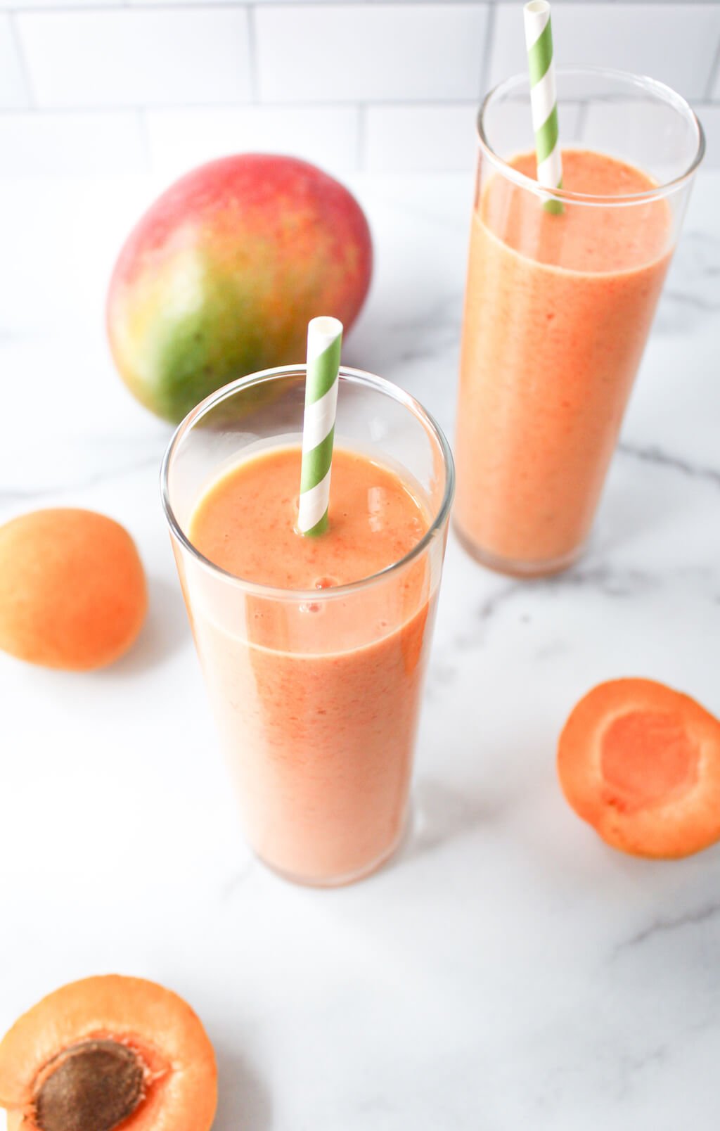 Apricot, Mango, Carrot Smoothie