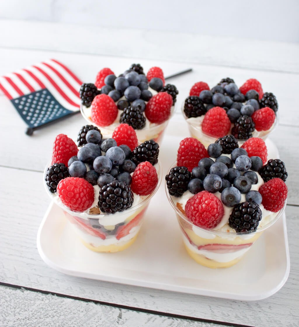 Mini Berry Trifles