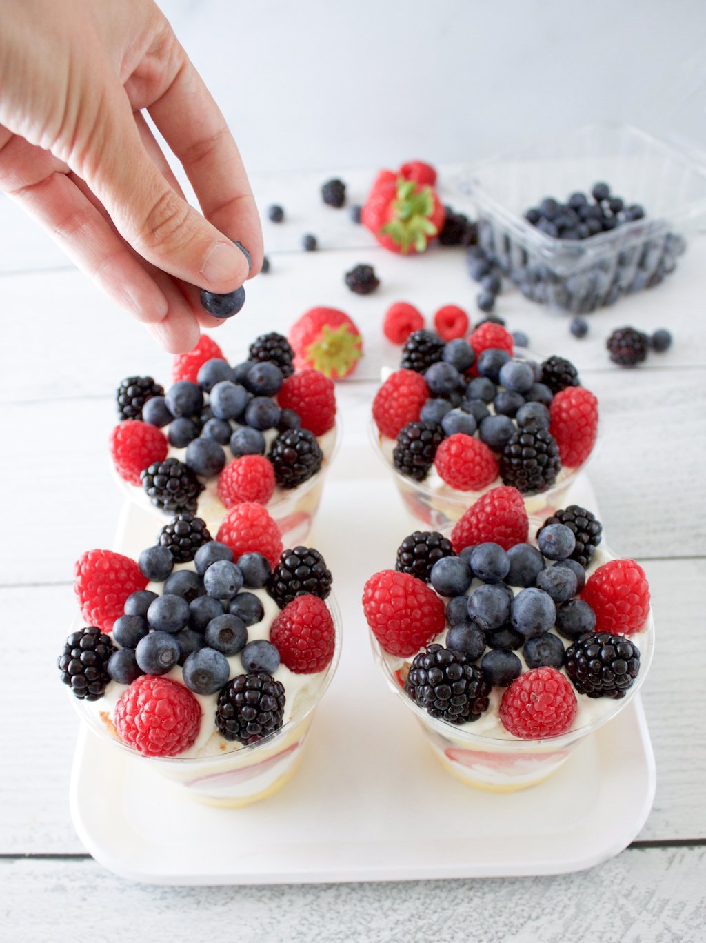 Mini Berry Trifles