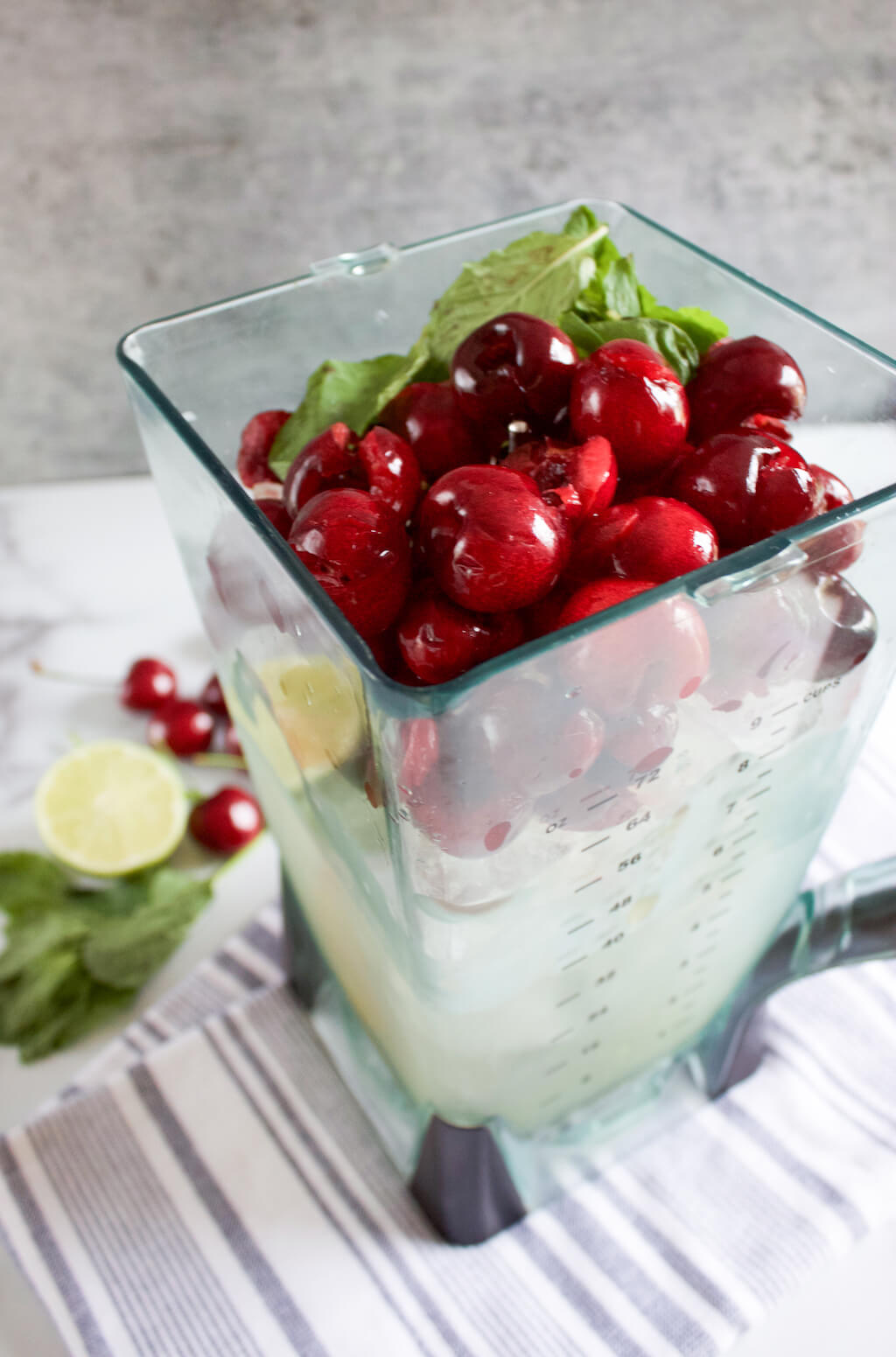 Cherry & Lime Slushie Recipe | No Added Sugar - The Produce Moms