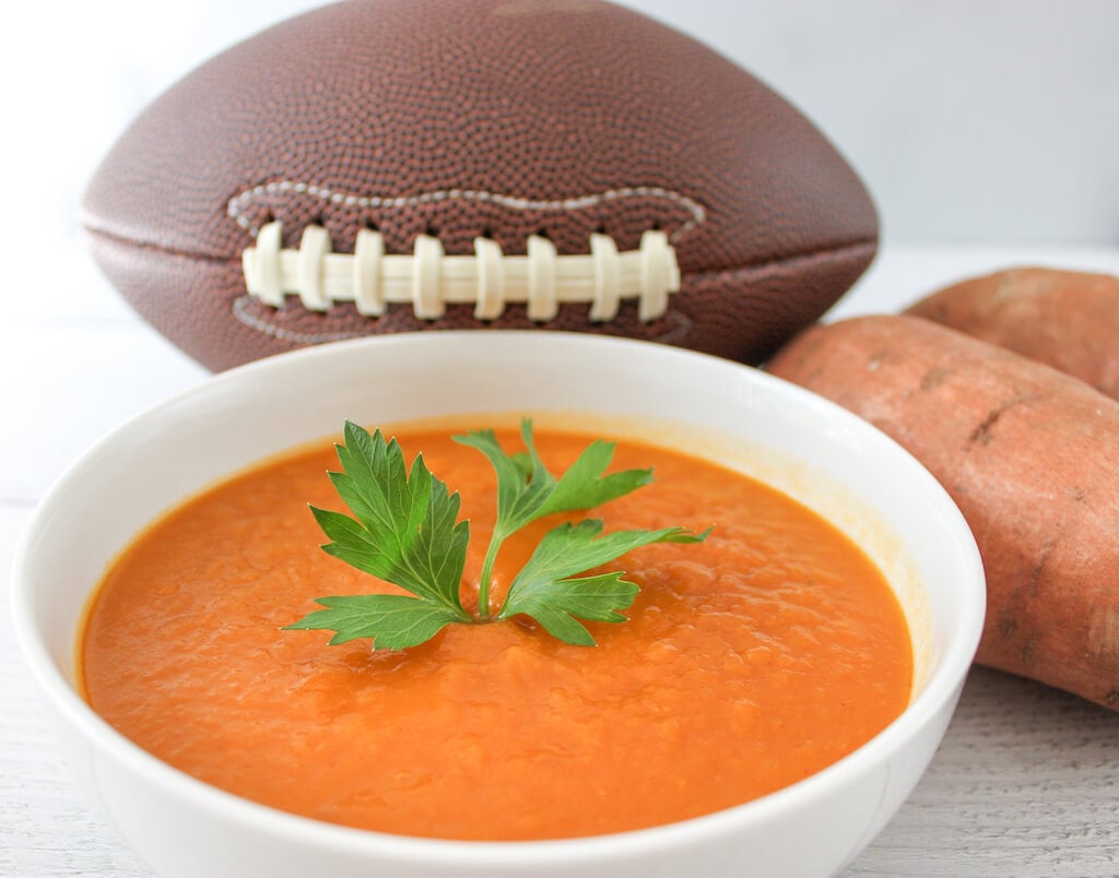 No Fumble Crockpot Sweet Potato Soup