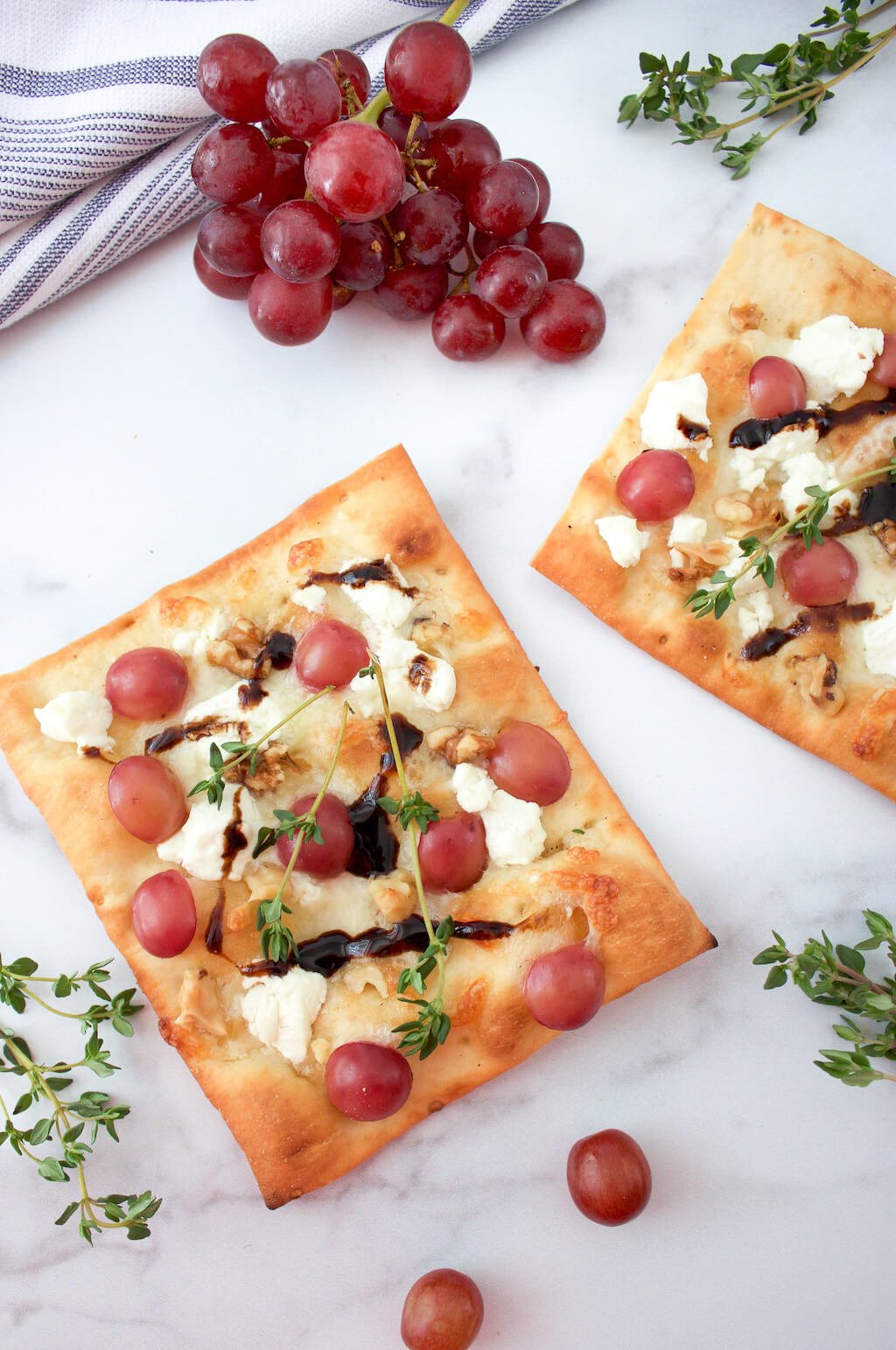 Grape Flatbread Pizza