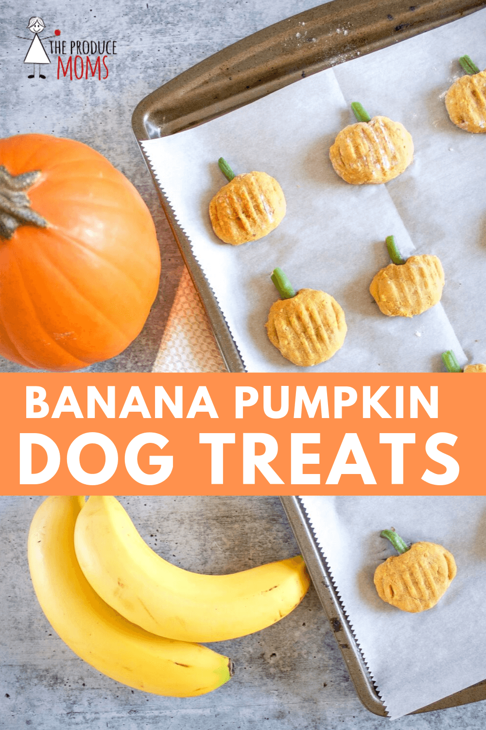 Banana Pumpkin Dog Treats
