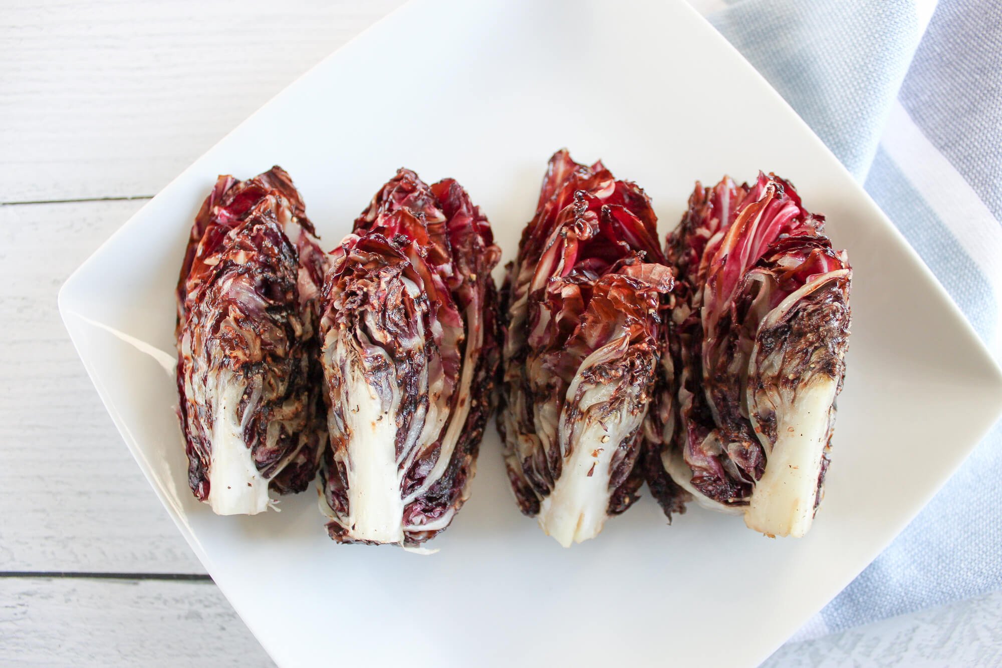 How to grill radicchio