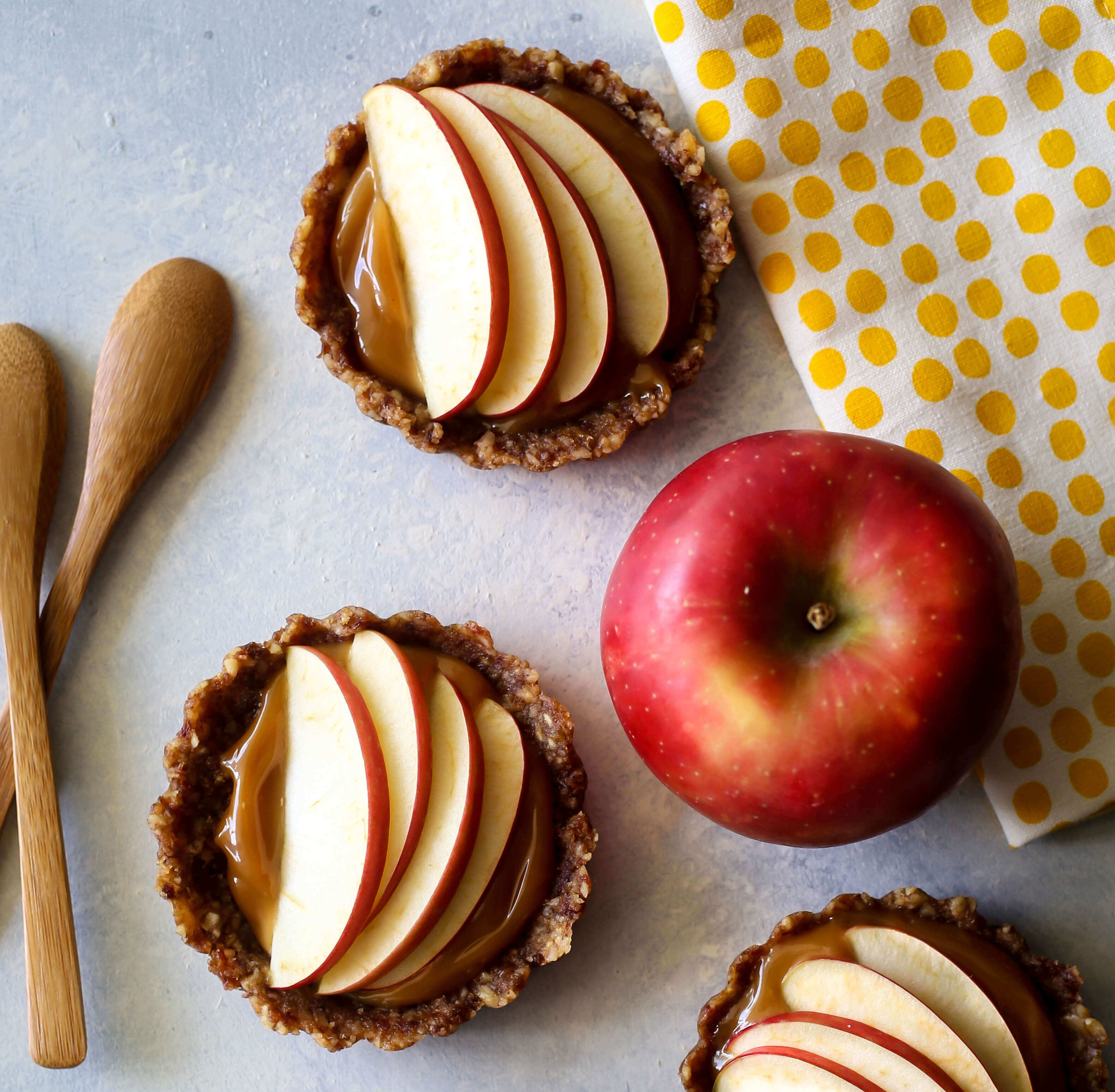 Mini Caramel Apple Tarts