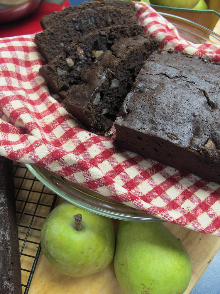 Chocolate Pear Bread