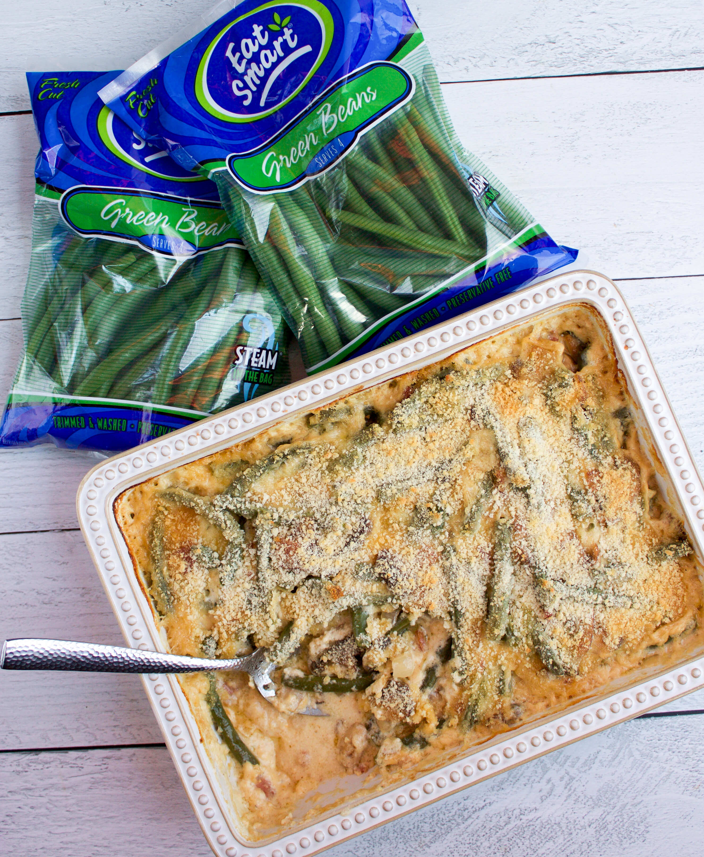 Fresh Green Bean Casserole