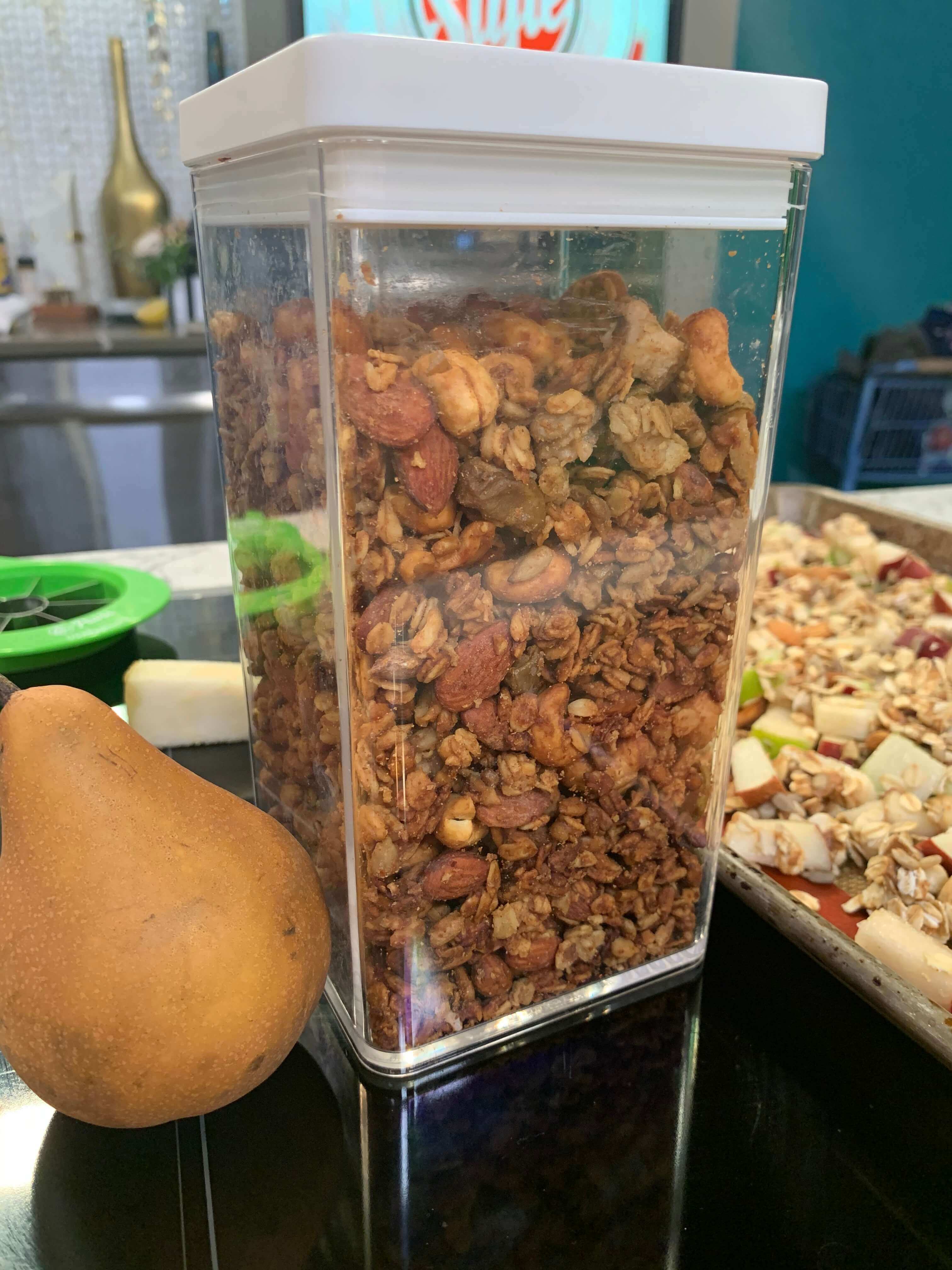 Baked Pear Trail Mix