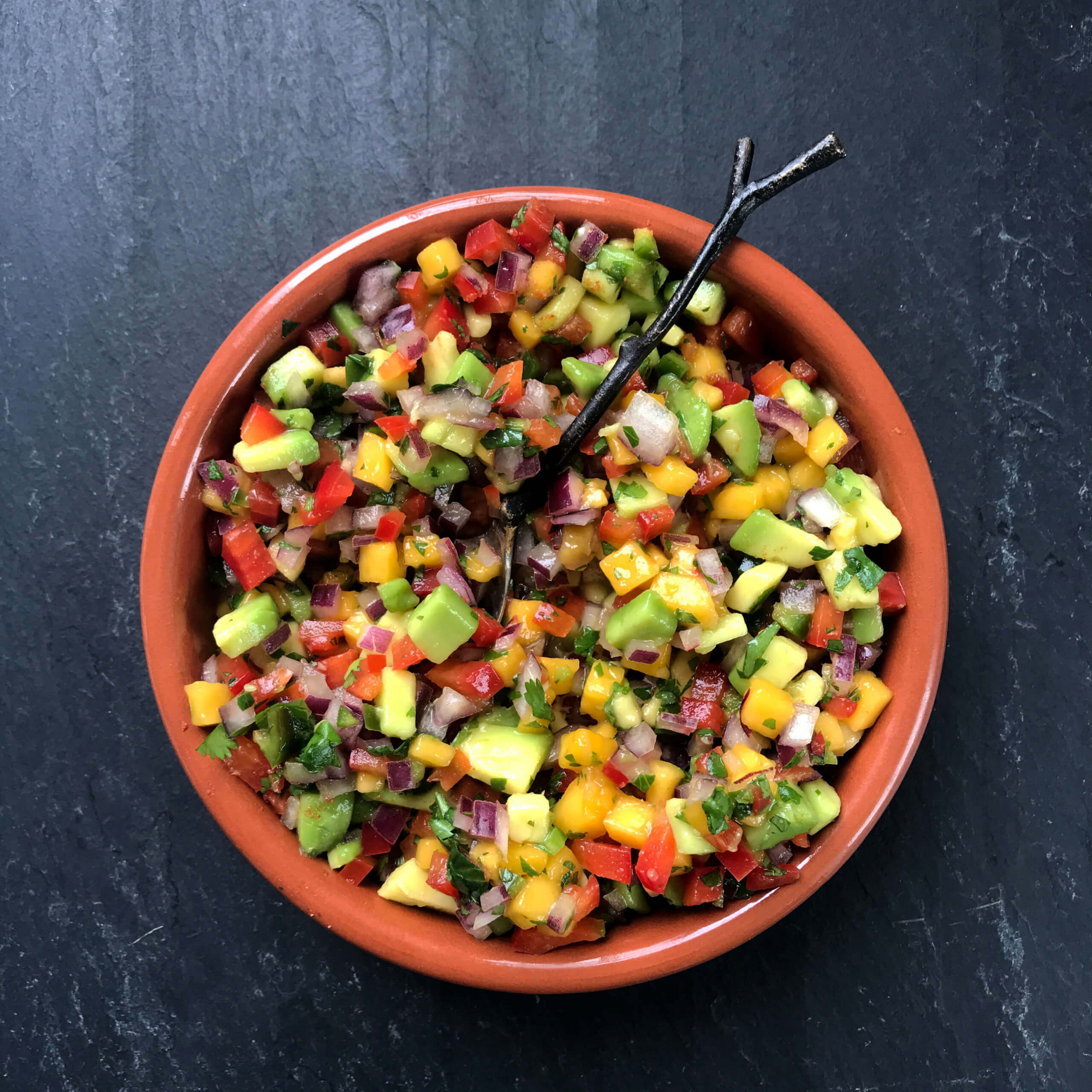 Tropical Avocado Pico de Gallo