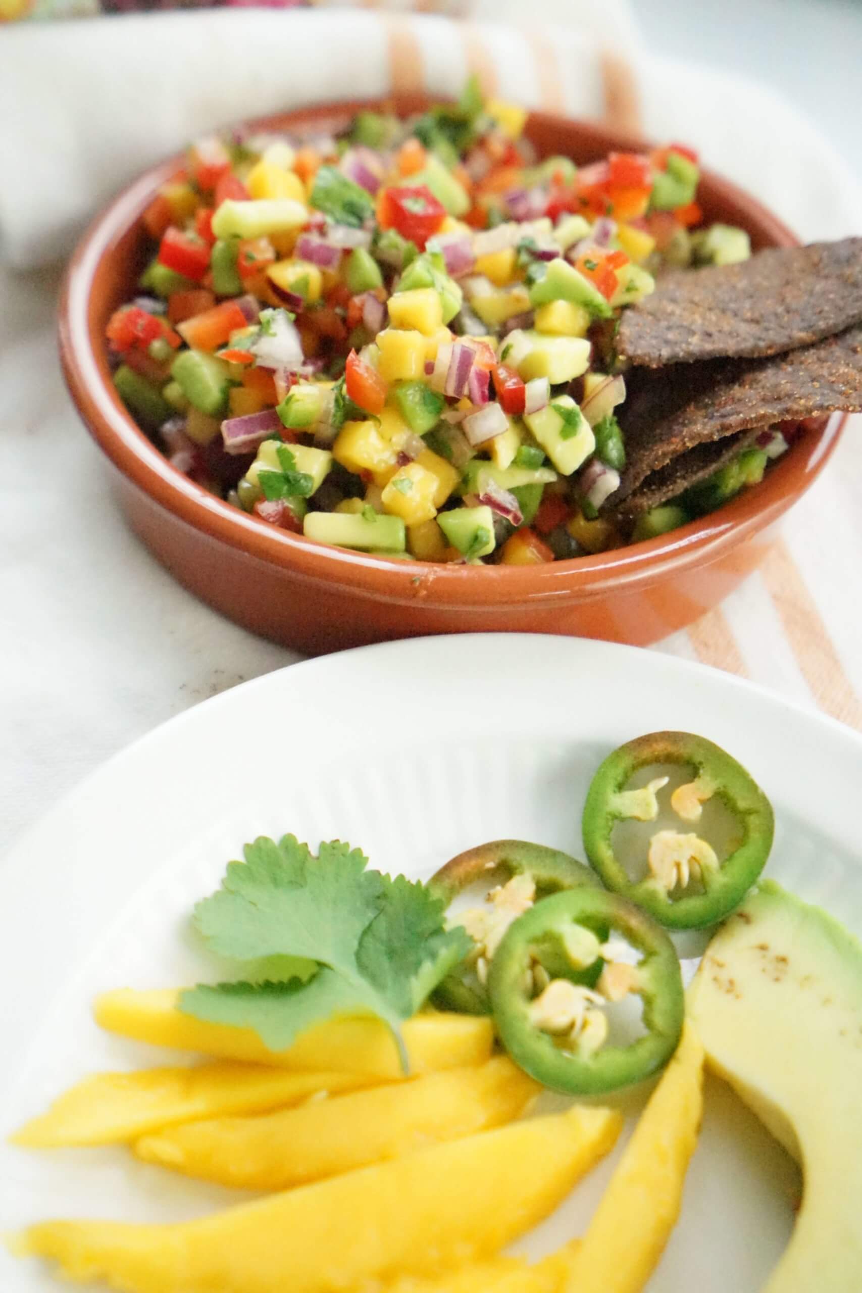 Tropical Avocado Pico de Gallo