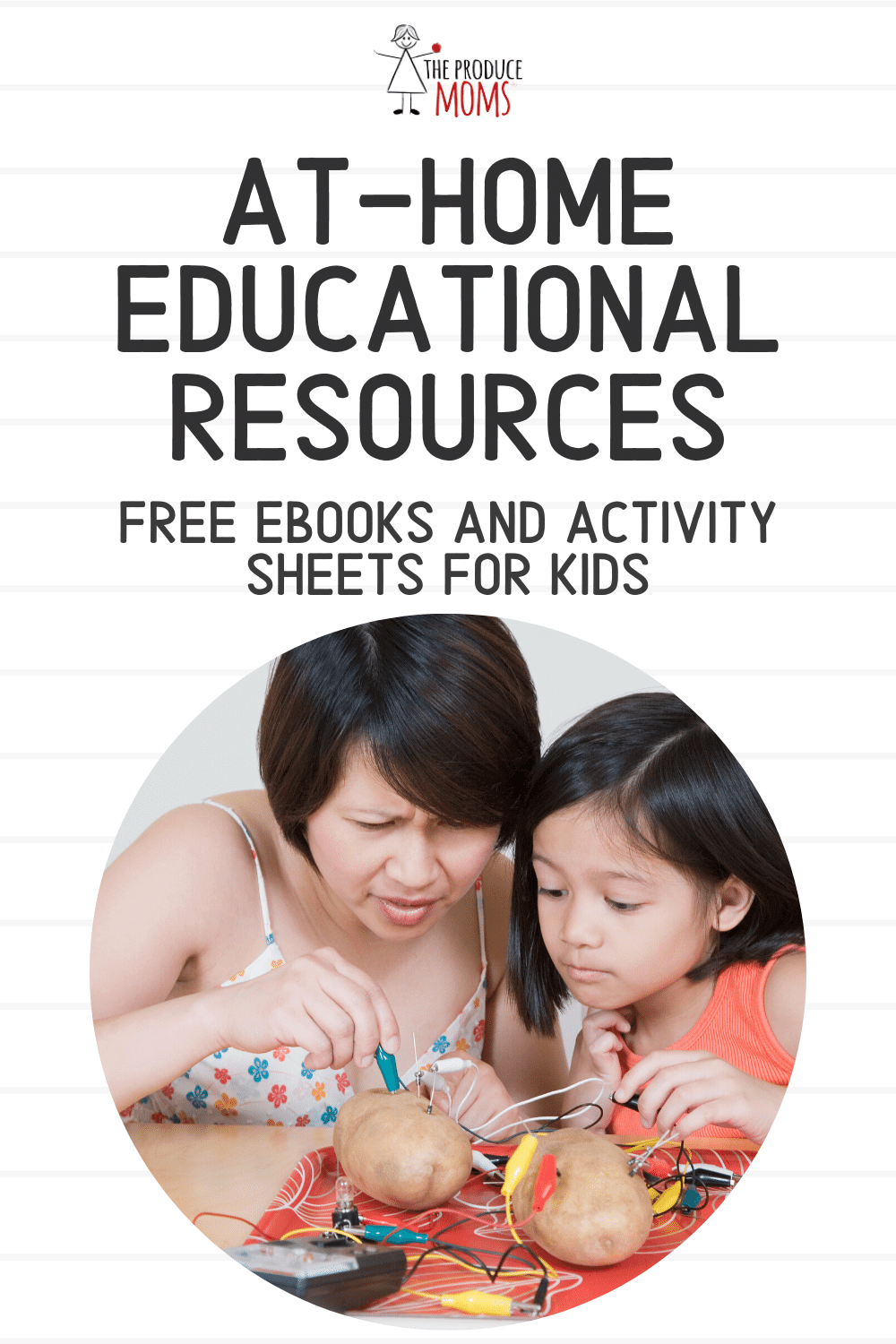 At-Home Educational Resources: Free eBooks and Activity Sheets for Kids