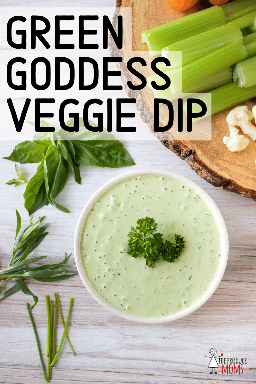 Green Goddess Veggie Dip