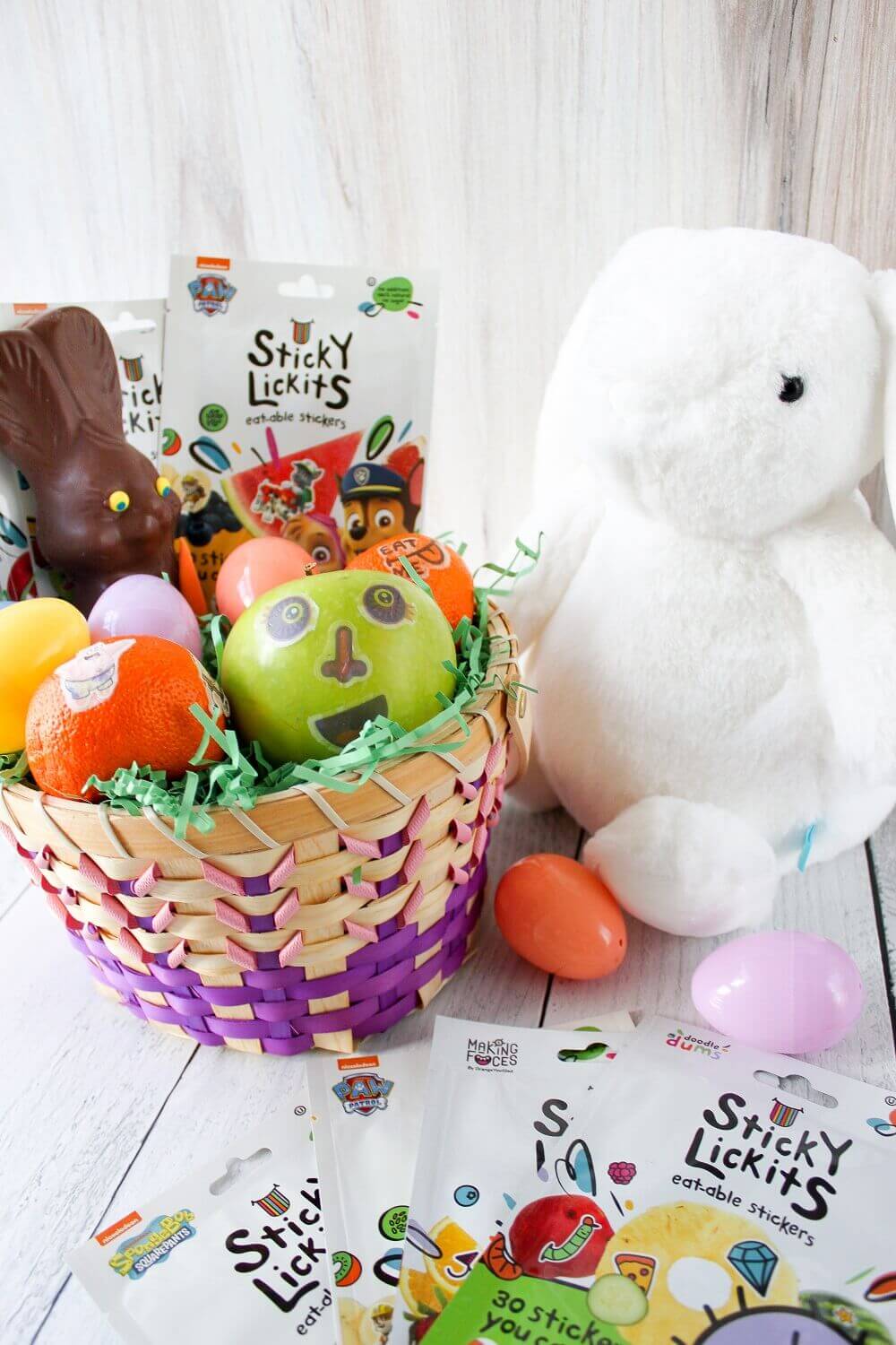 Easter Basket Stuffers StickyLickits The Produce Moms