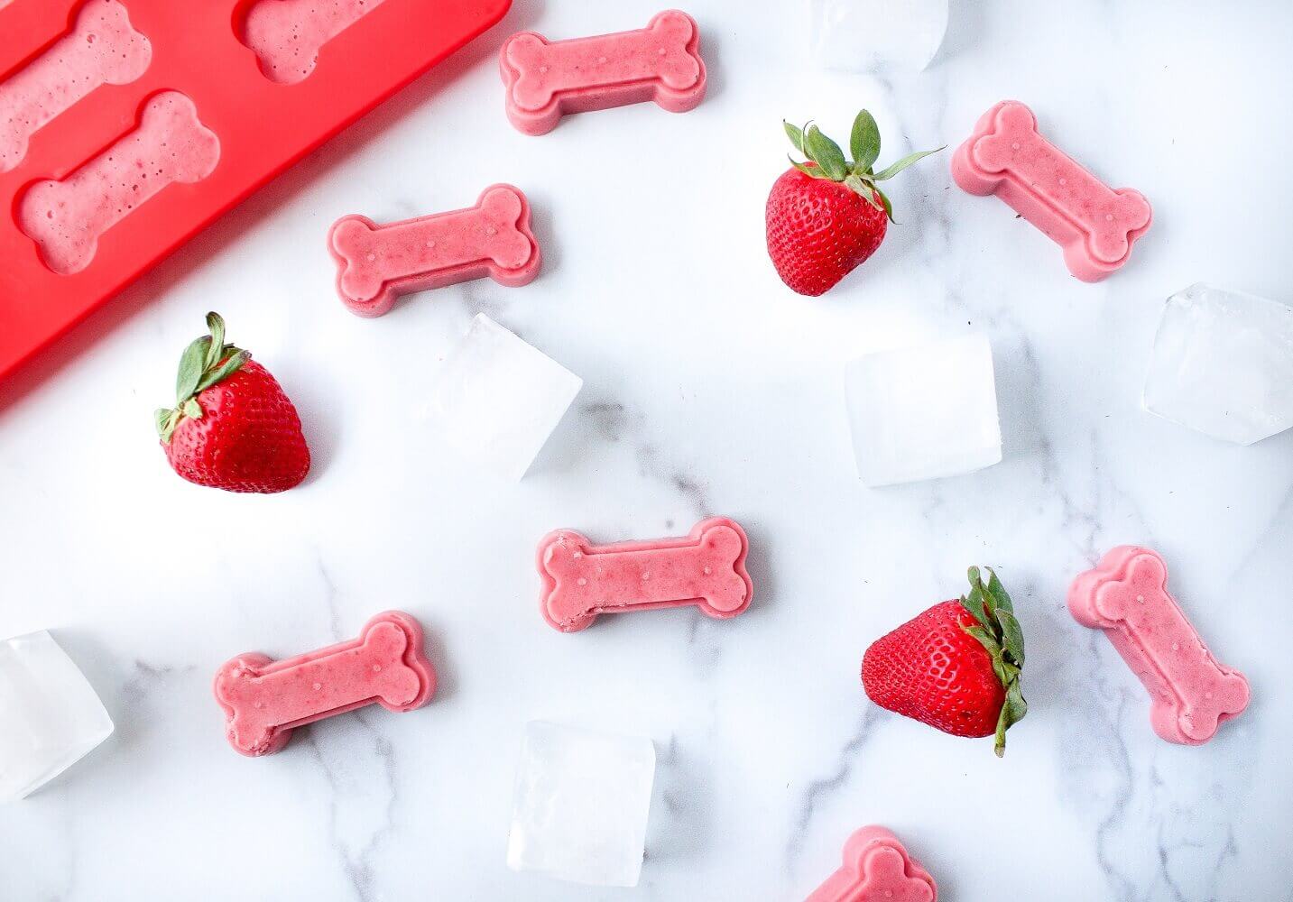 Strawberry Puppy Treats