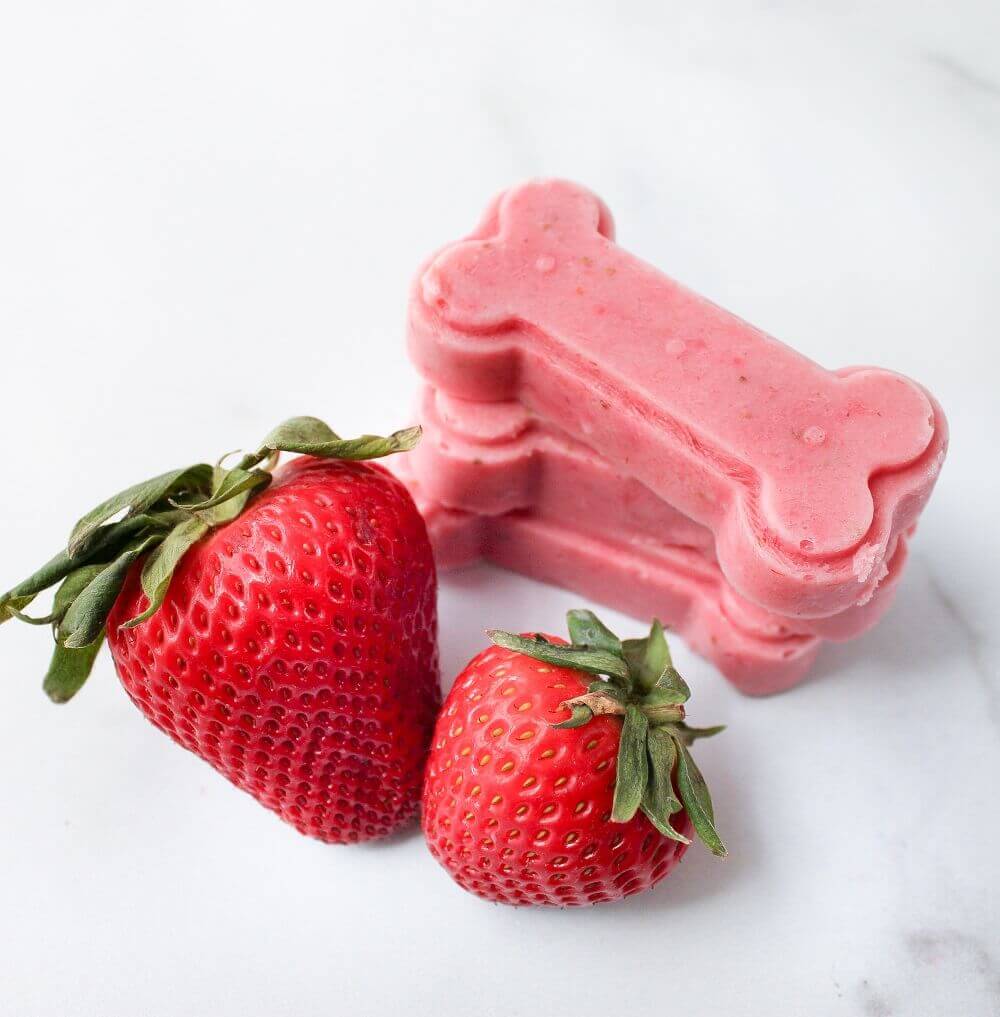 Strawberry Dog Treats 