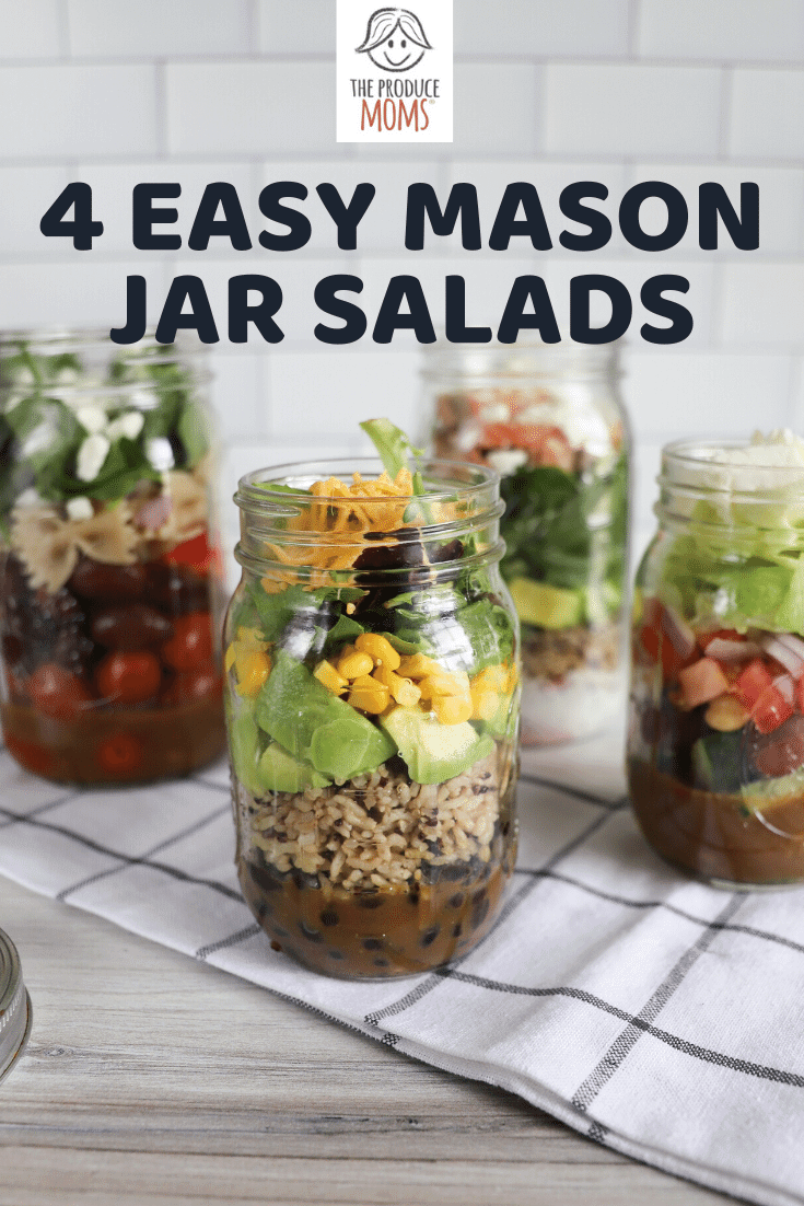 Easy Mason Jar Salads