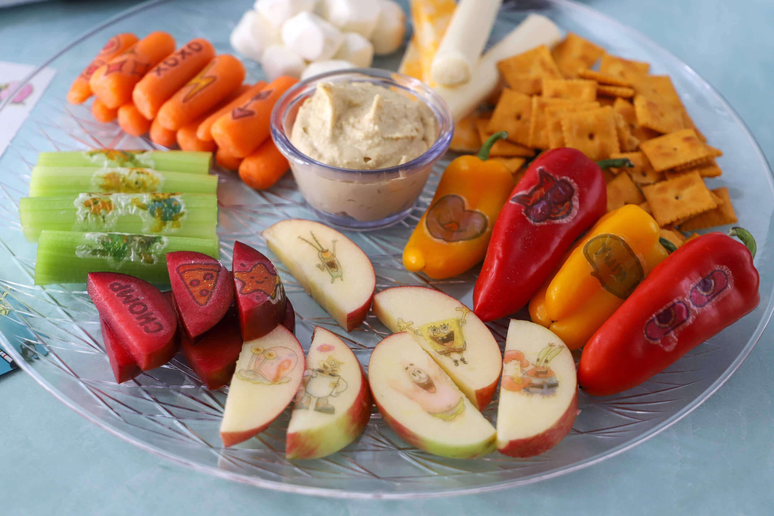 StickyLickits Poolside Snack Tray