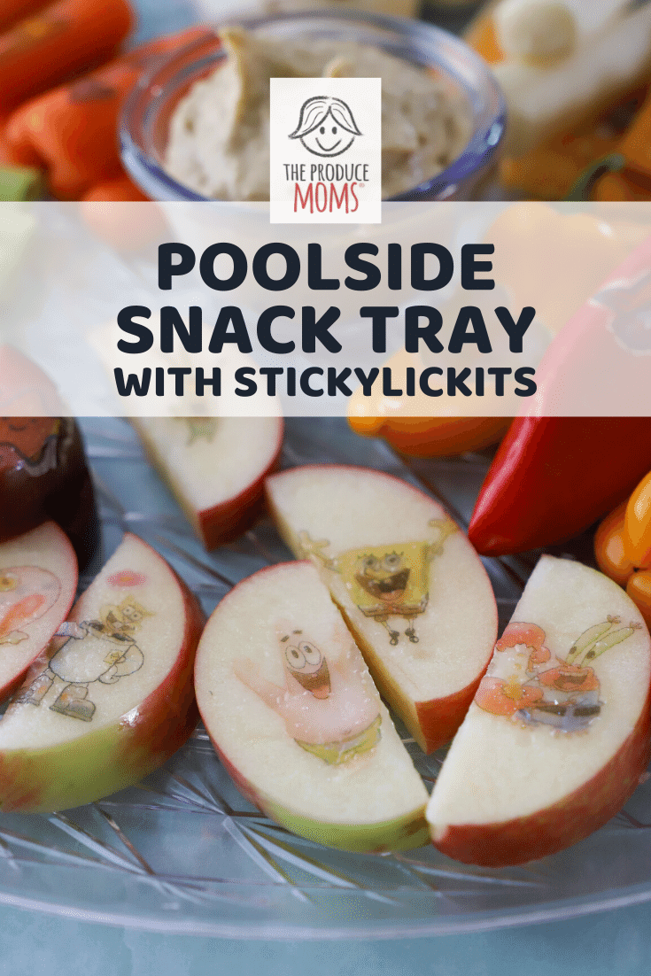 StickyLickits Poolside Snack Tray