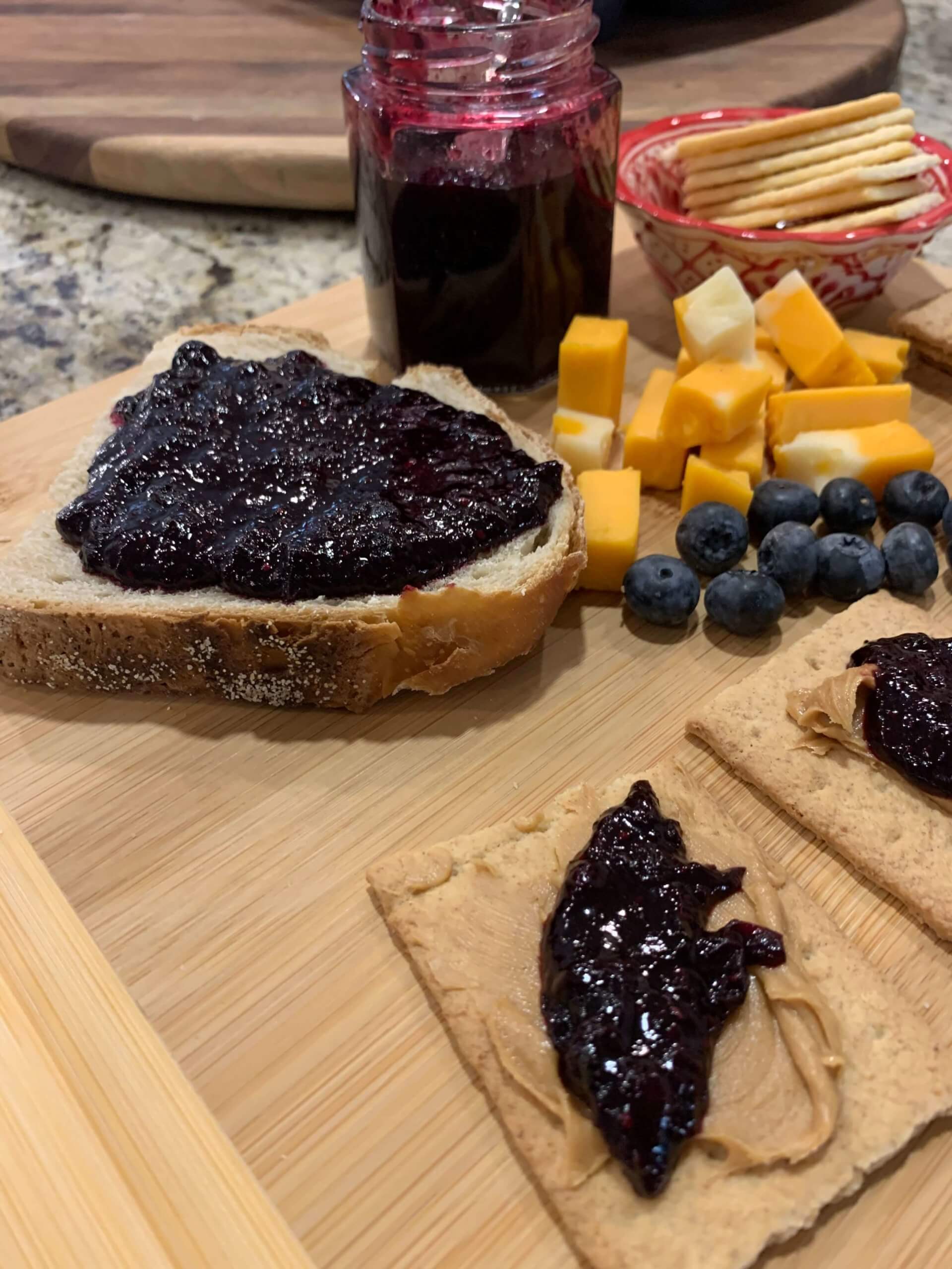 Blueberry Chia Jam with Ginger