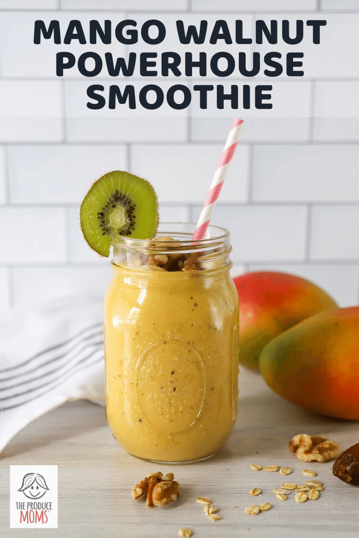 Mango Walnut Powerhouse Smoothie