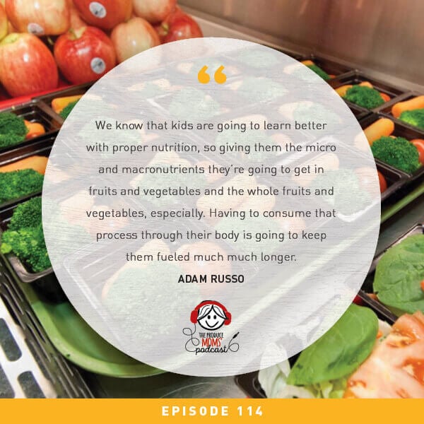 Episode 114 Nutritious School Meals Adam Russo Quote