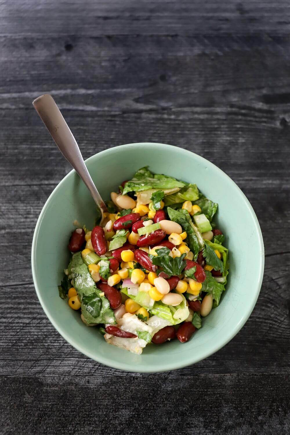 Mixed Bean Chopped Salad