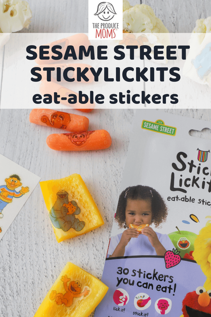 Sesame Street StickyLickits Pinterest Card