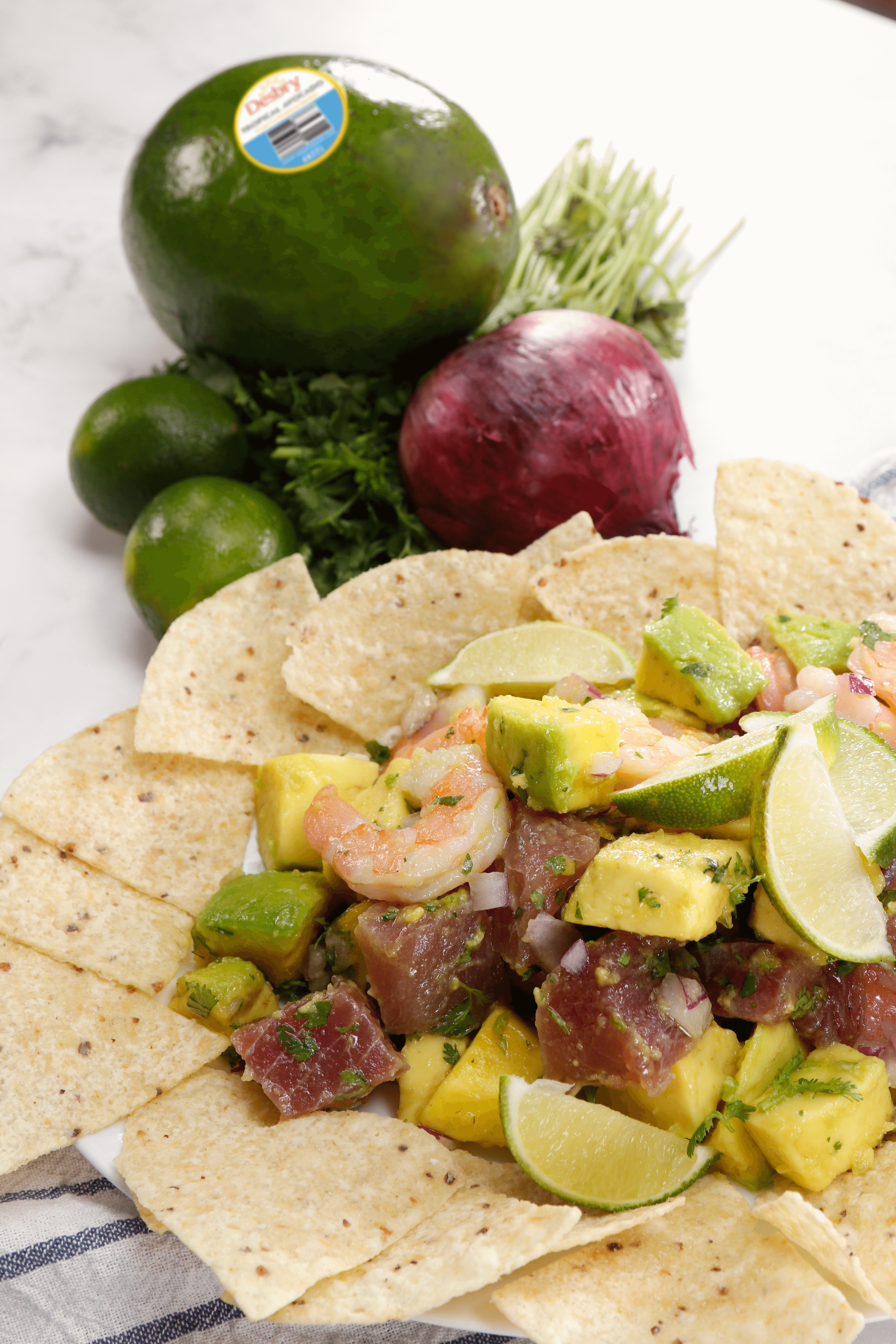 Chef Willy’s Tropical Avocado Ceviche Salad