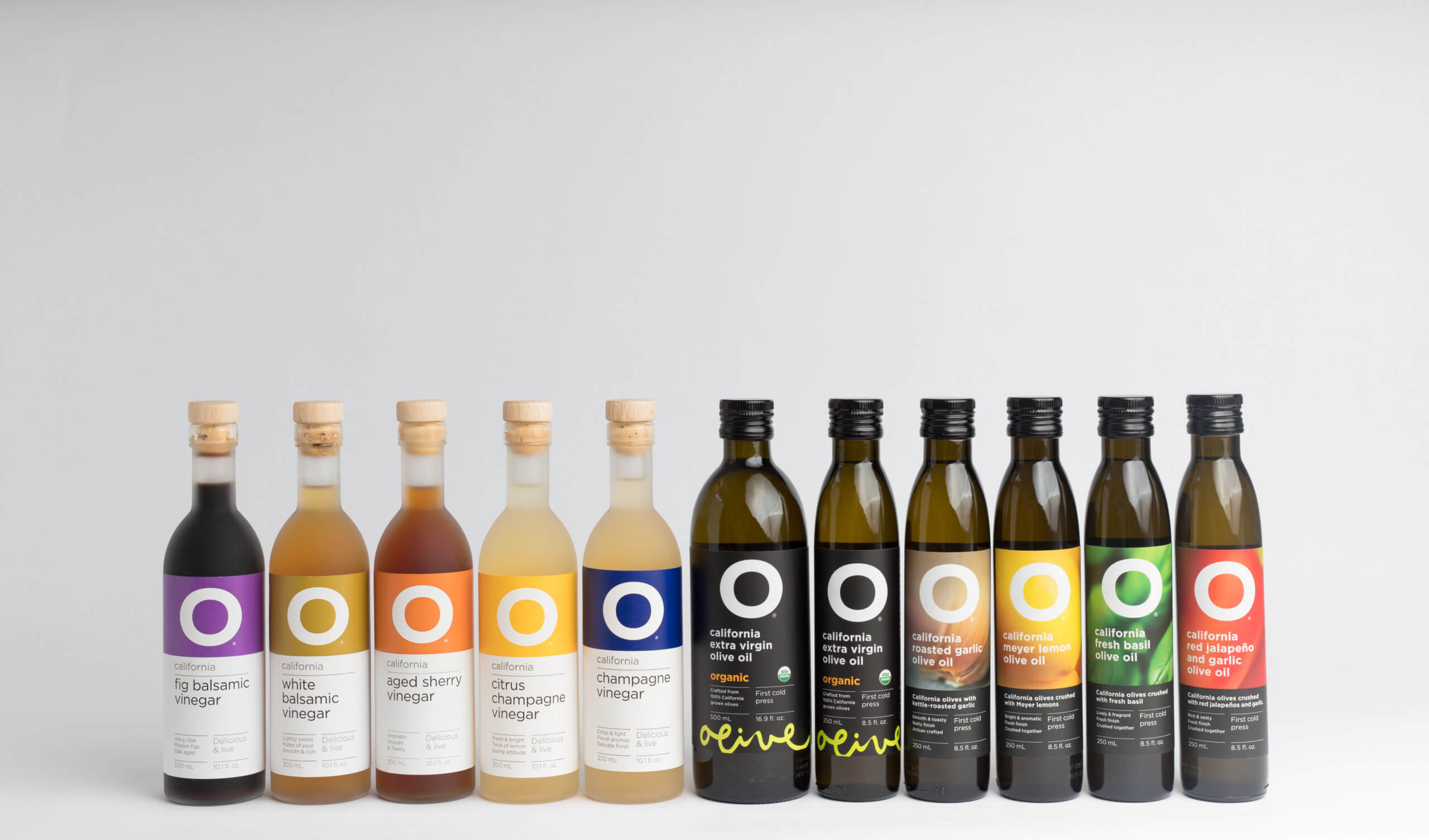 O Olive Oils & Vinegar products