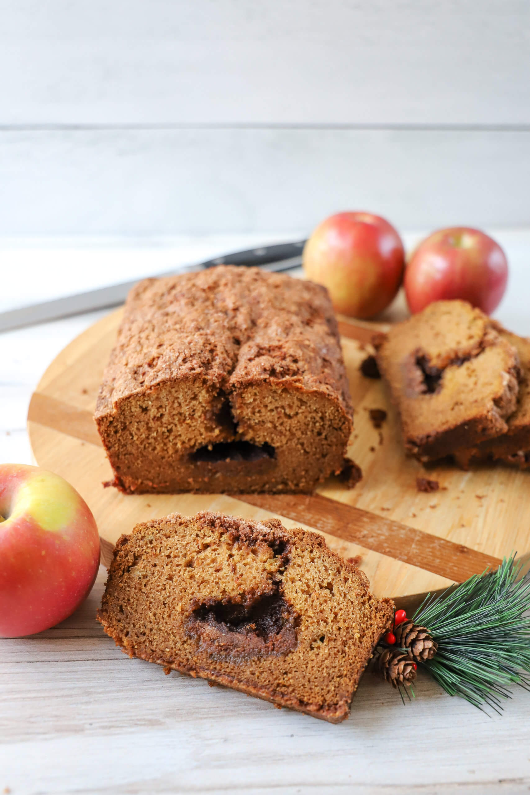 Apple Streusel Bread