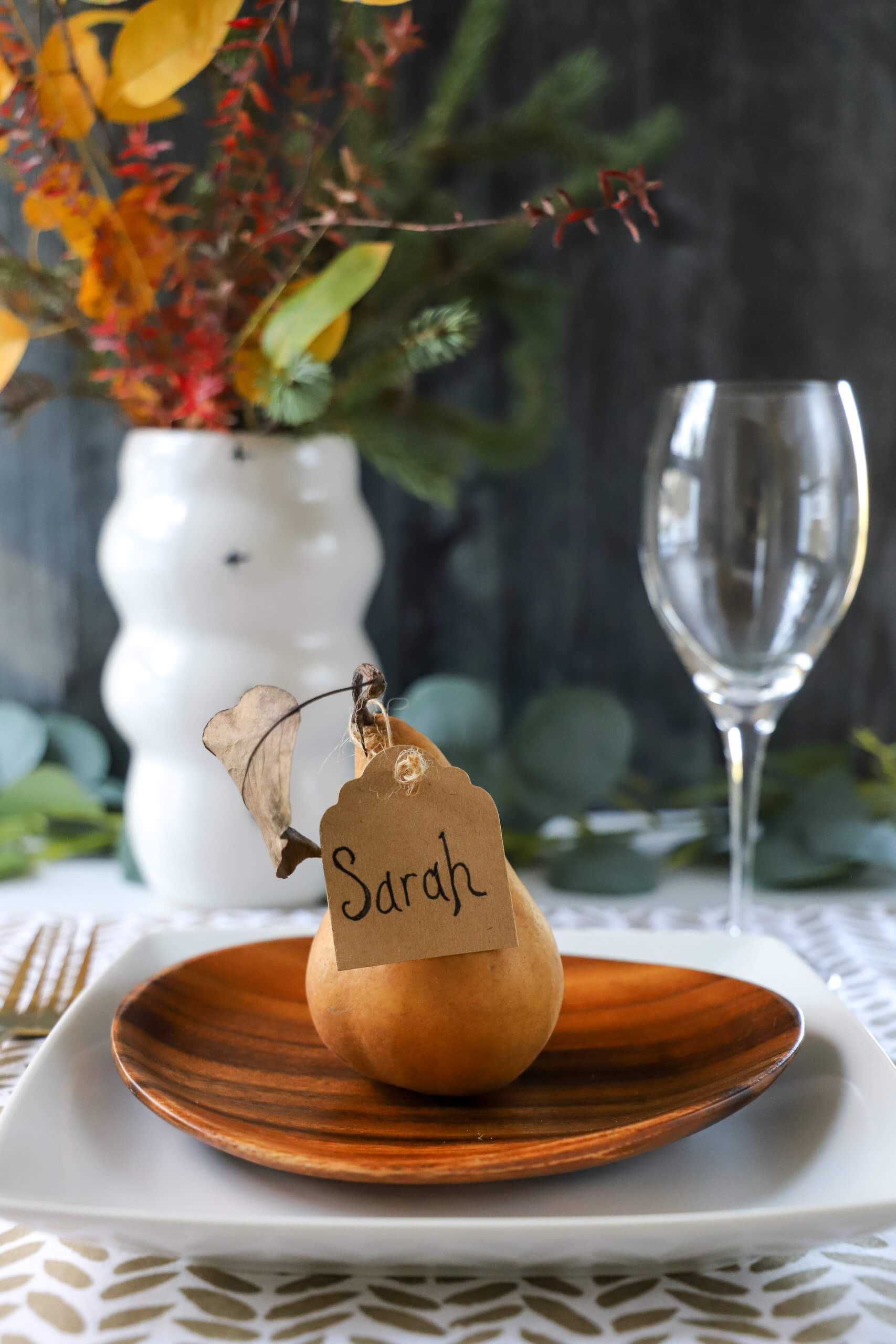 Easy Thanksgiving Tablescape