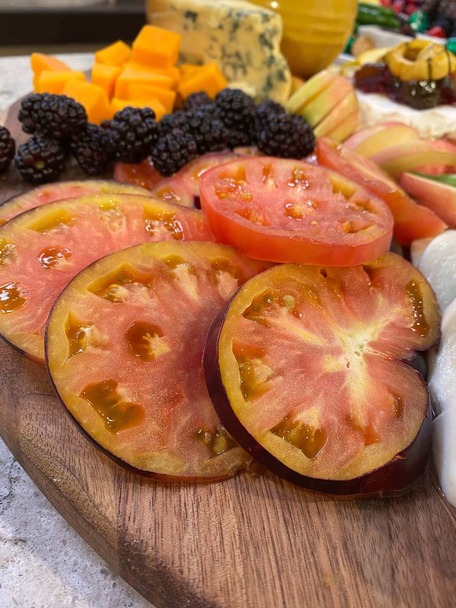 Tasty heirloom tomatoes