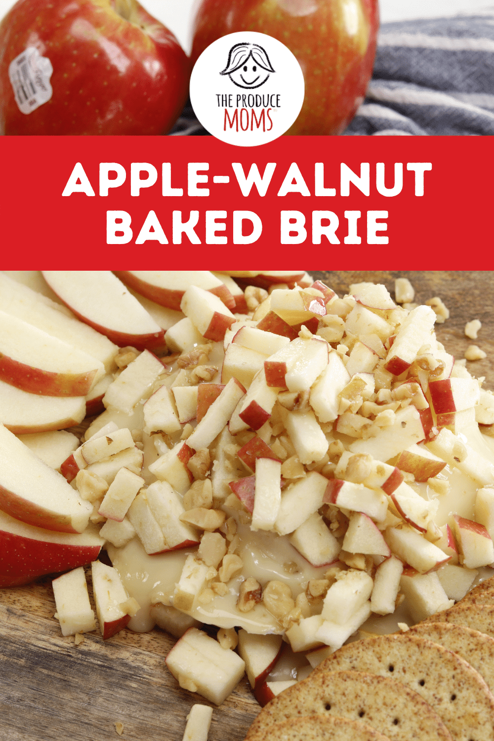 Apple-Walnut Baked Brie