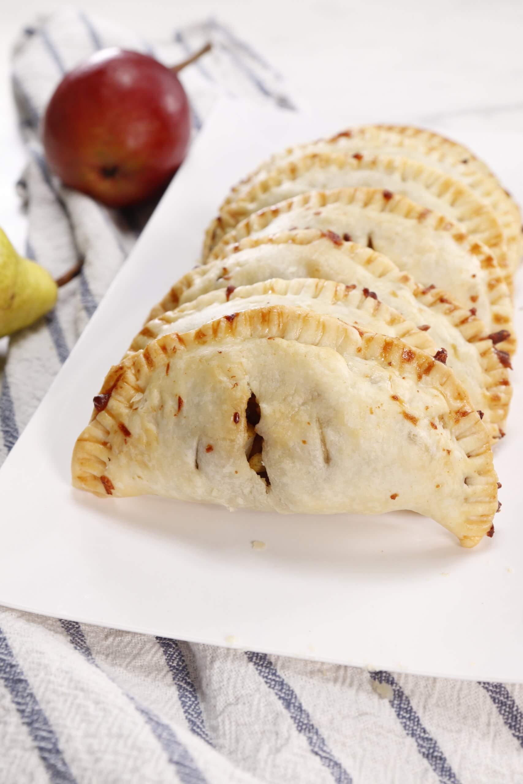 Sweet and Savory Pear Air Fryer Empanadas