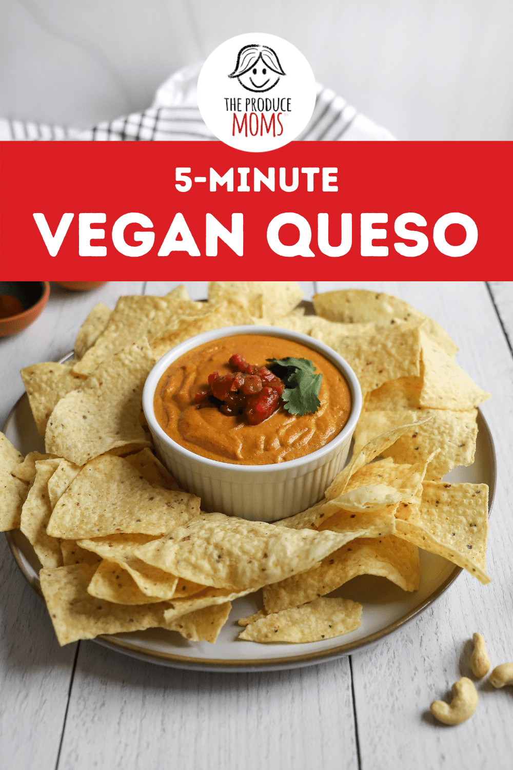 5-minute vegan queso dip