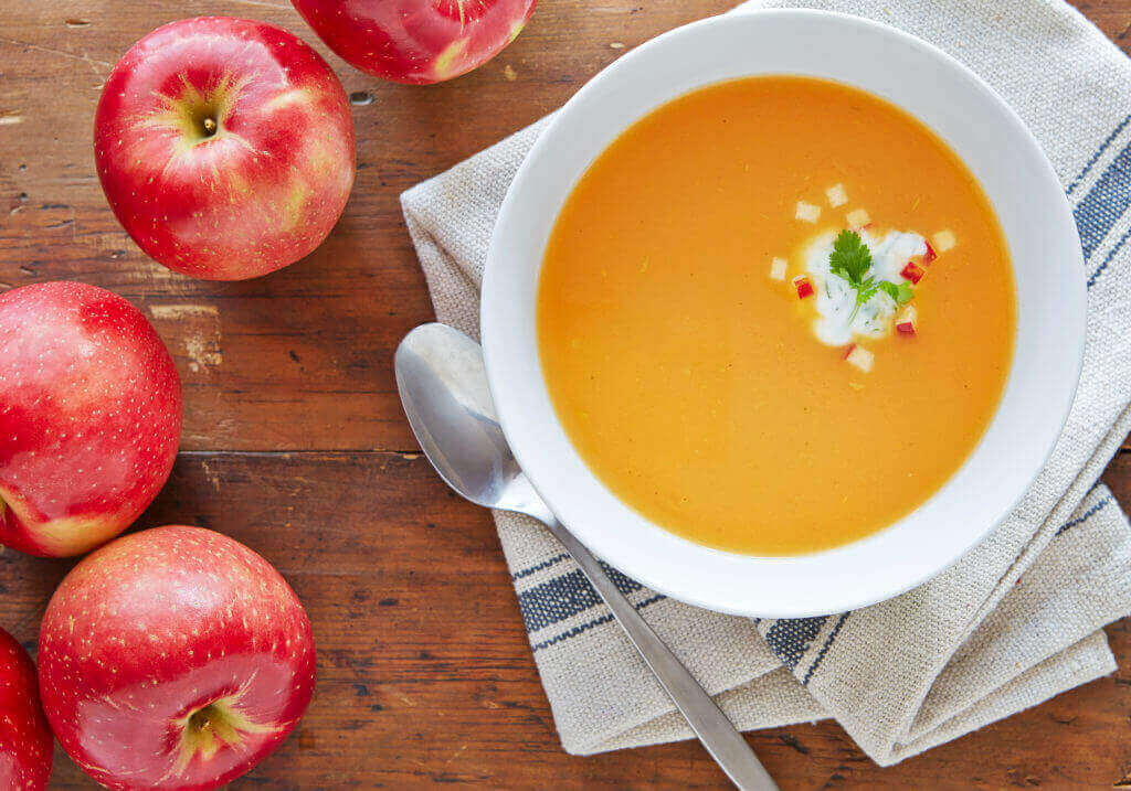 Apple Sweet Potato Soup