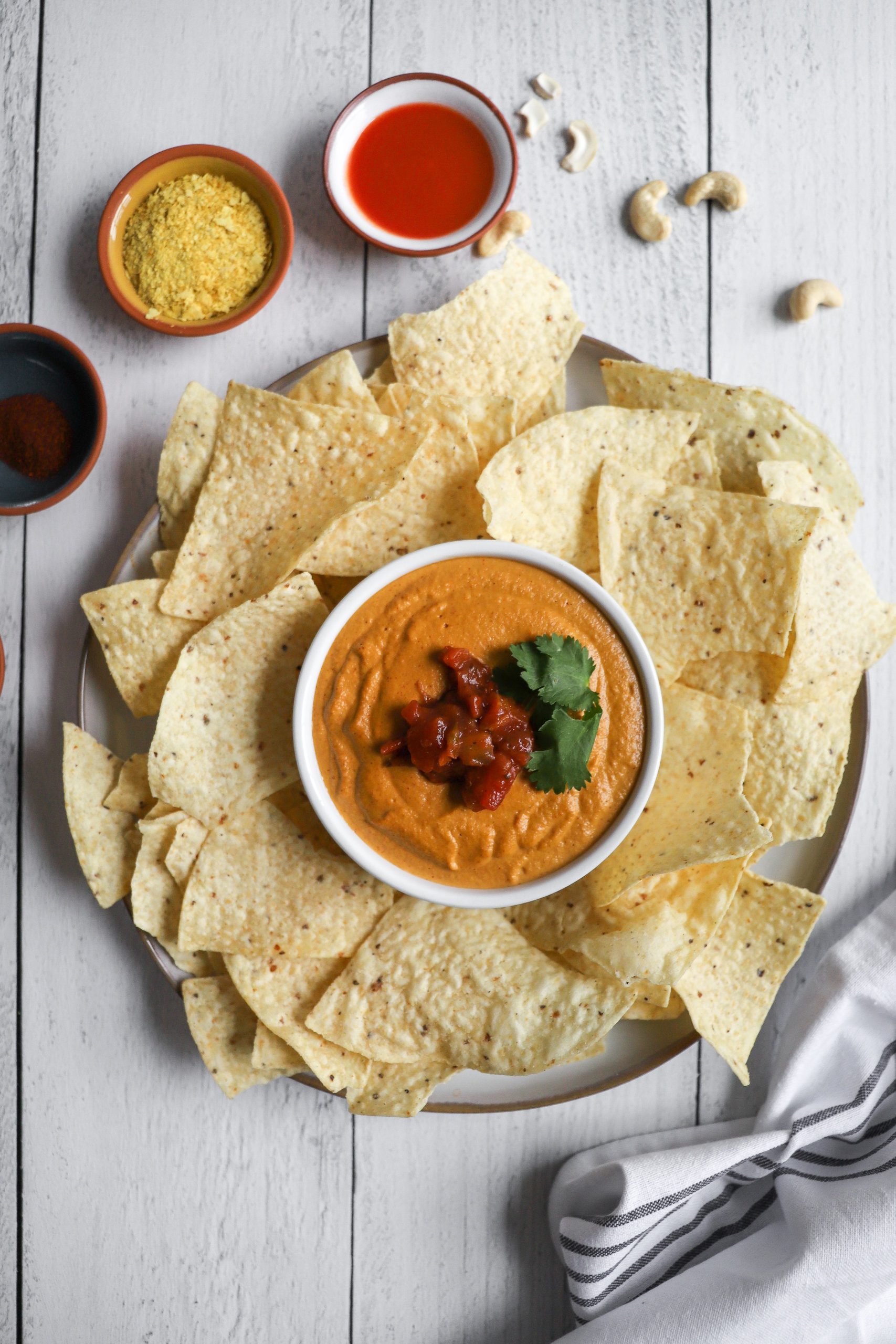 5-Minute Vegan Queso Dip