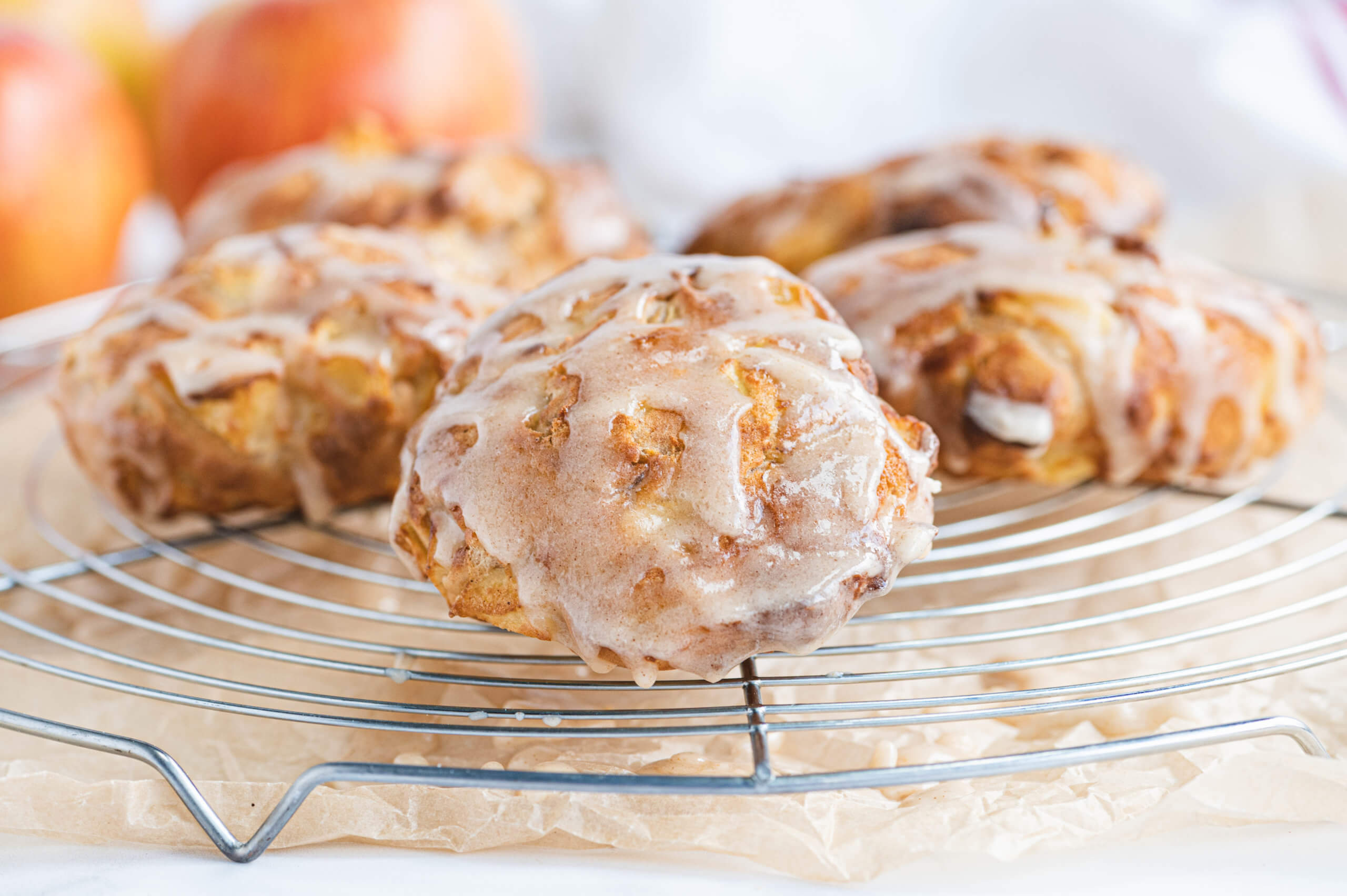 Air Fryer Apple Fritters