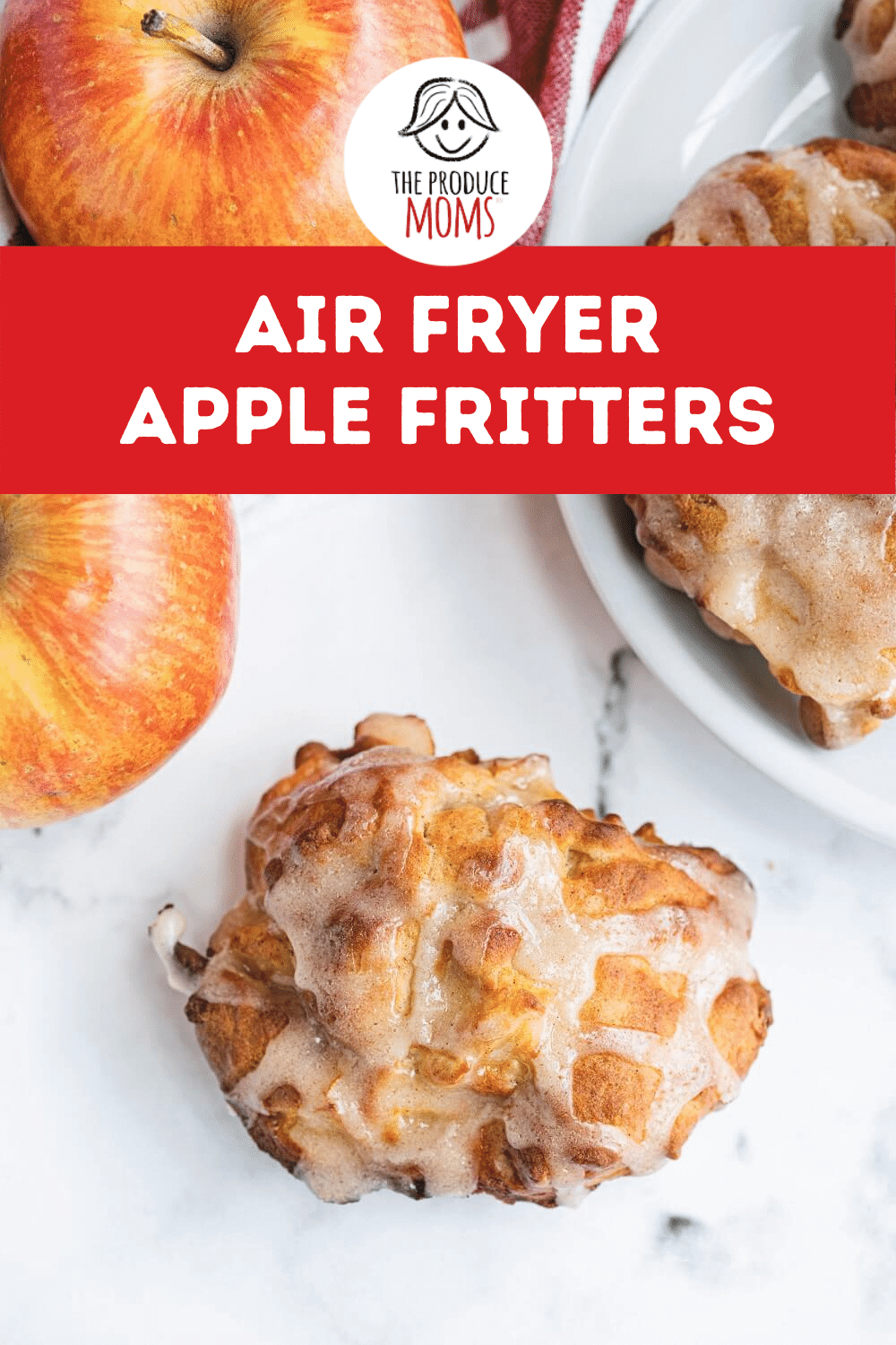 Air Fryer Apple Fritters Pin