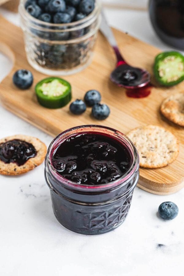 Jalapeno Blueberry Jam The Produce Moms