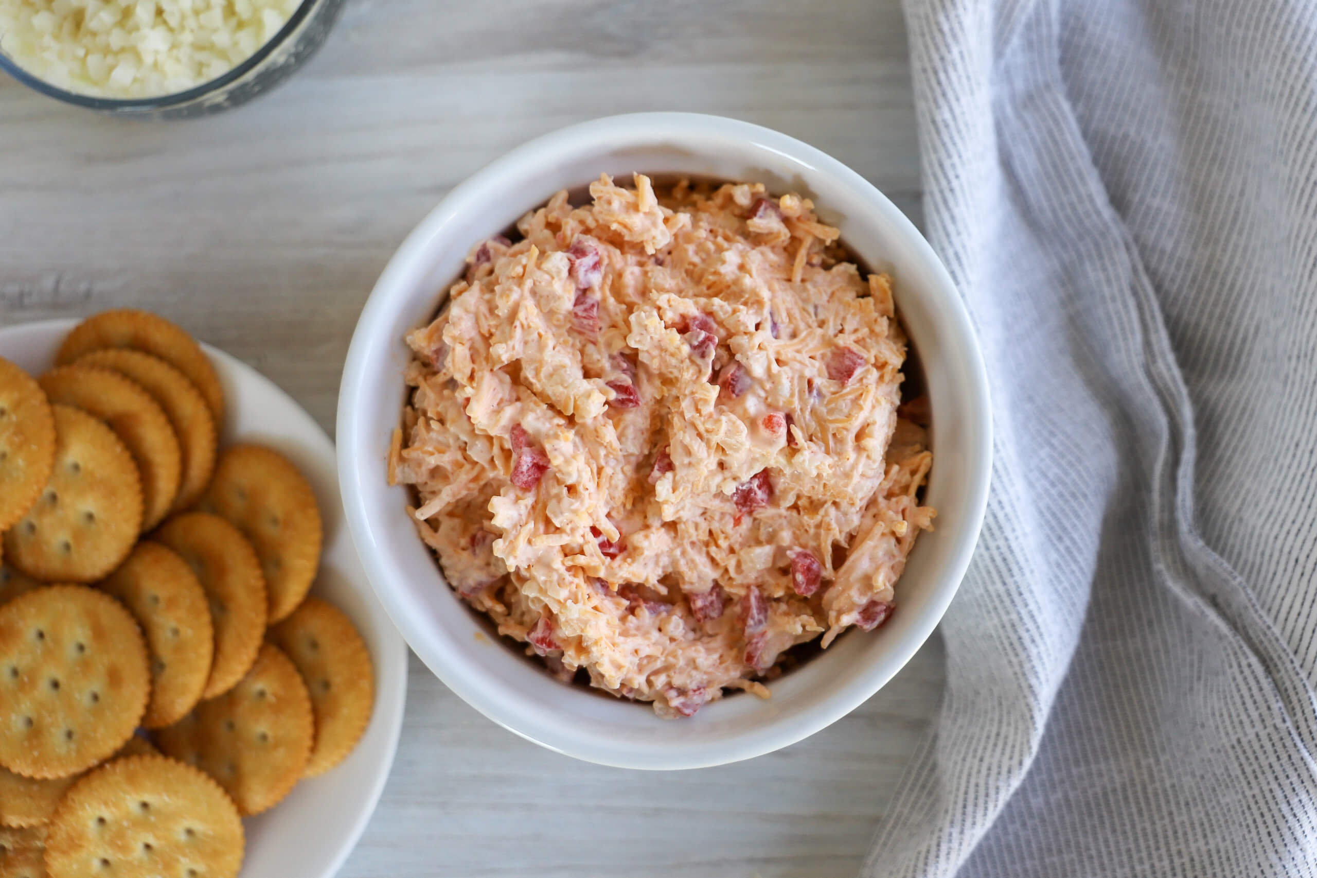 Pimento Cheese with Cauliflower Rice 