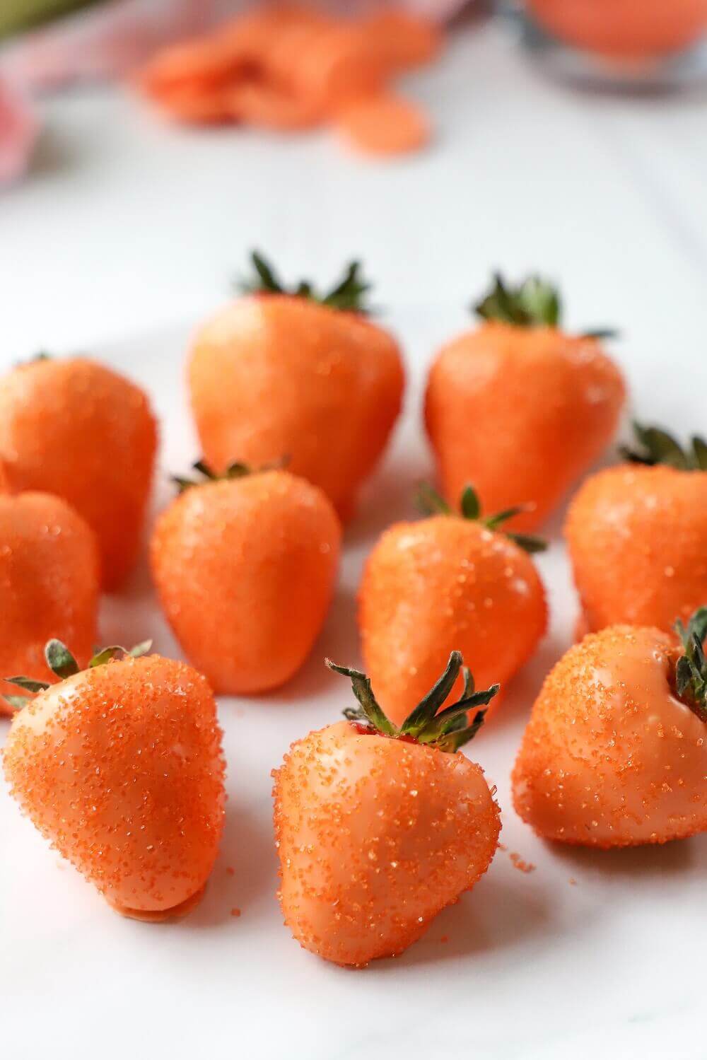 Chocolate Strawberry Carrots 