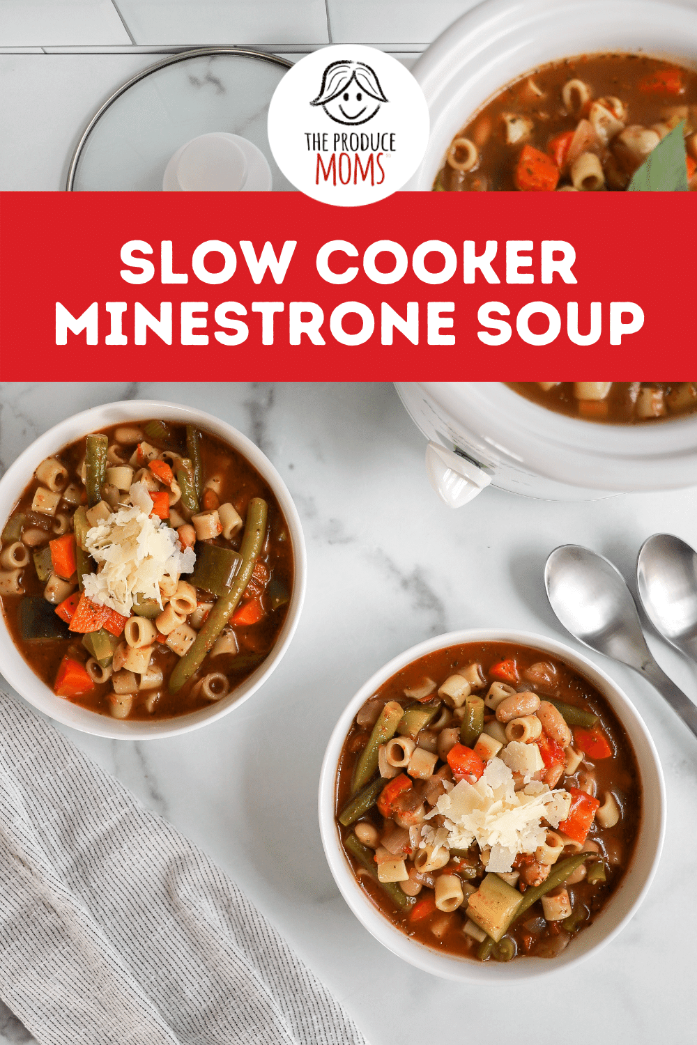 Slow Cooker Minestrone Soup