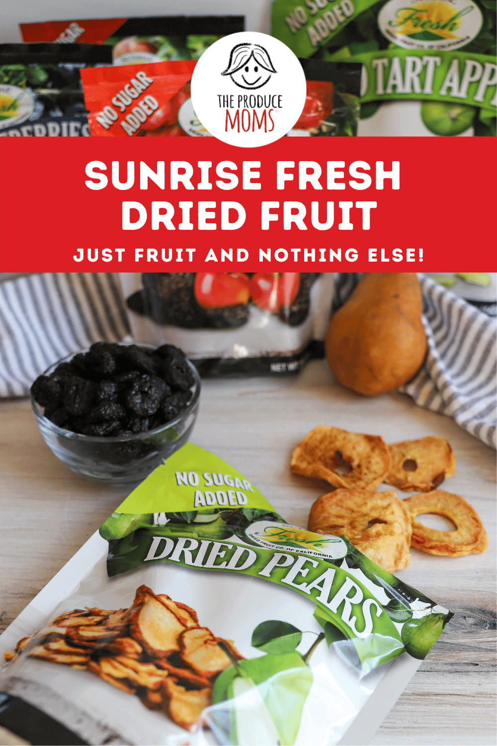 Sunrise Fresh dried fruit pin