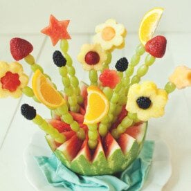 Blooming Fruit Basket